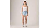 Shorts 501 Original High Rise - Light Indigo