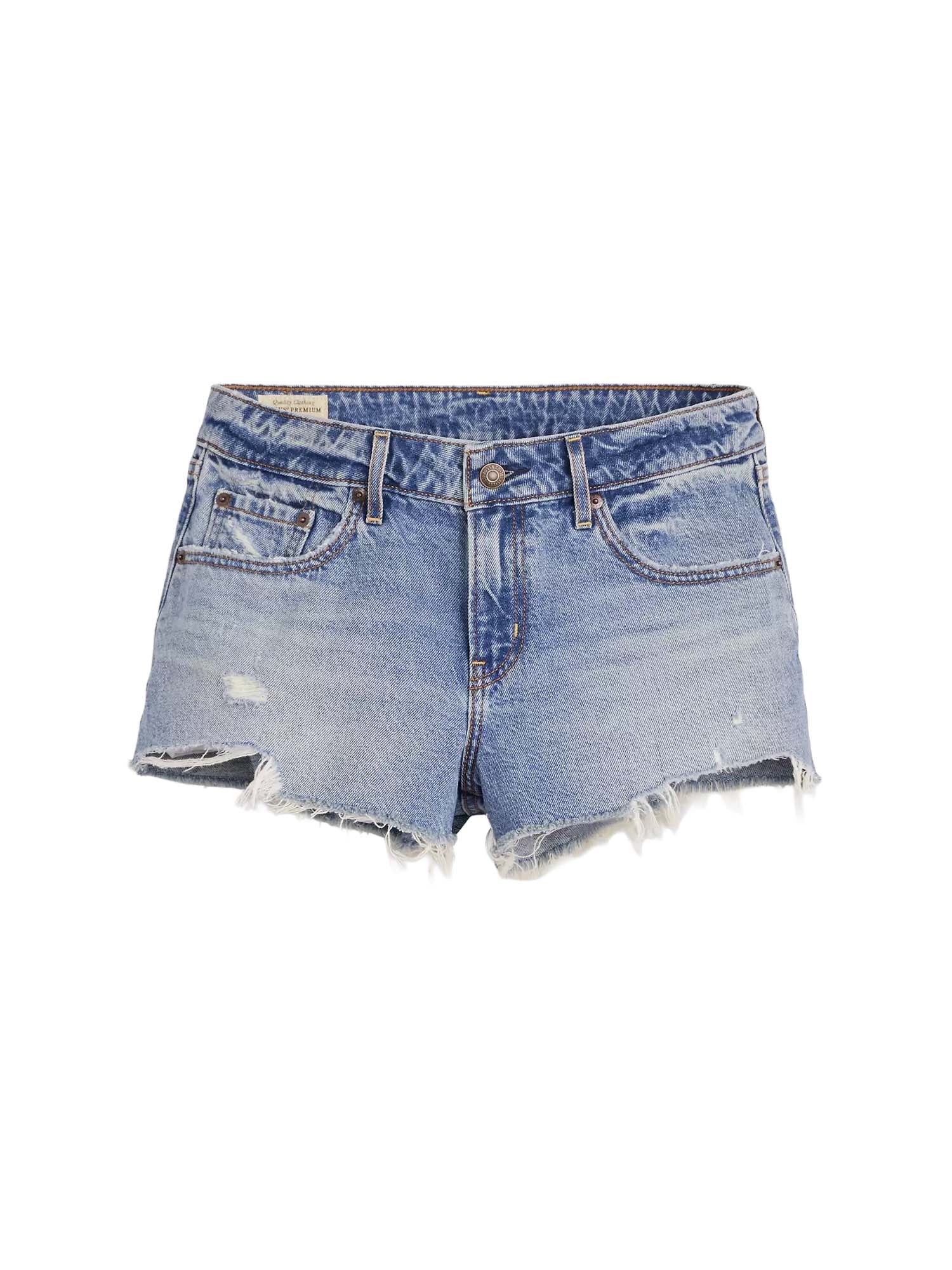 Levi's Shorts Low-Rise in Denim Blu