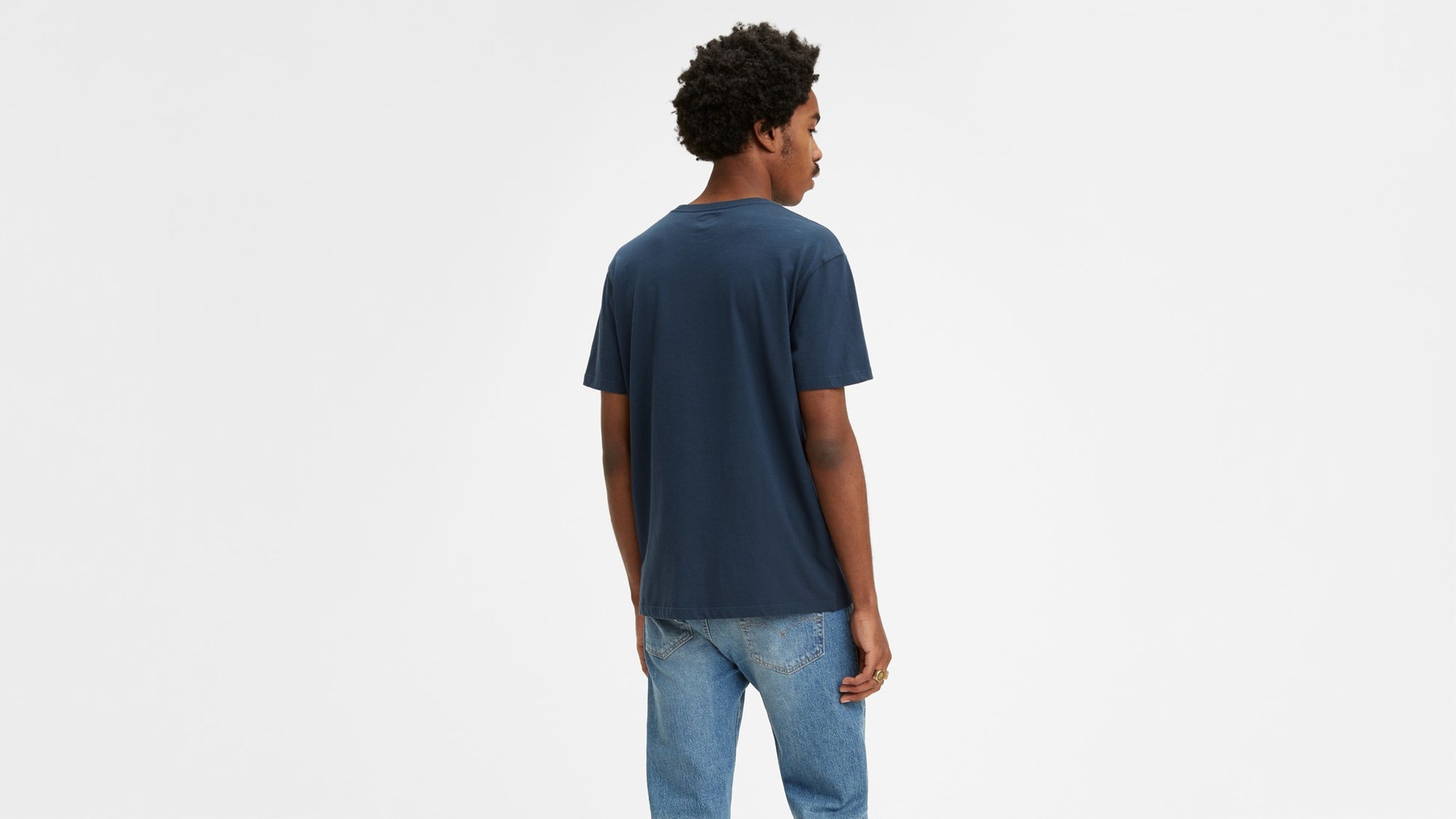 Levi's T-Shirt Original Housemark Blu