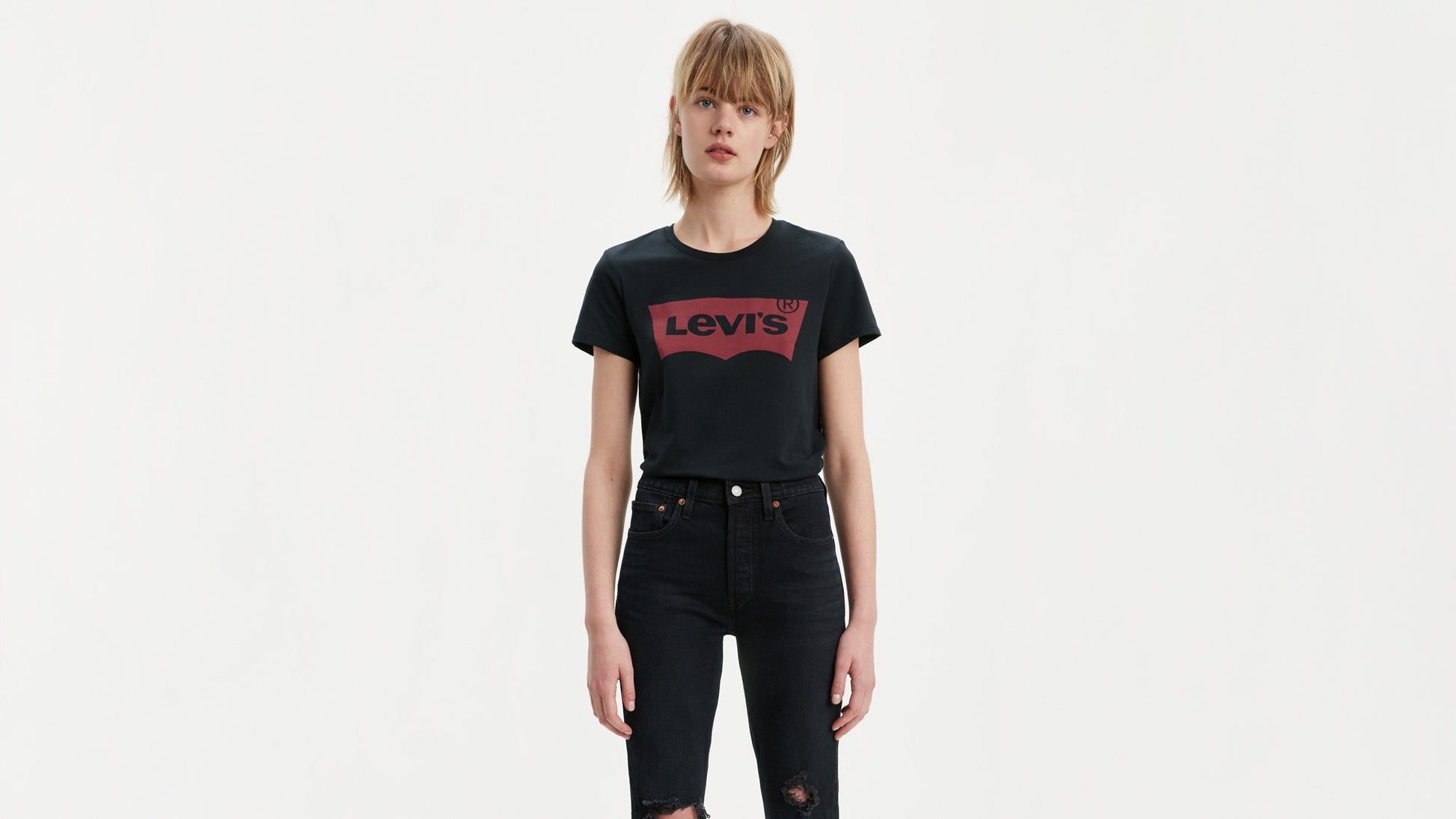 Levi's T-Shirt The Perfect Tee Nero