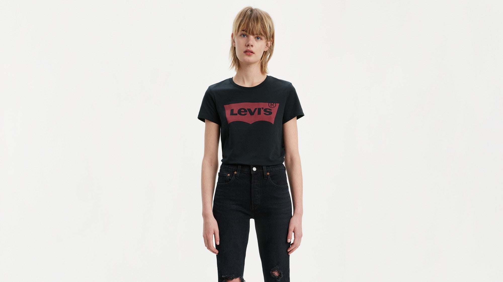 Levi's T-Shirt The Perfect Tee Nero