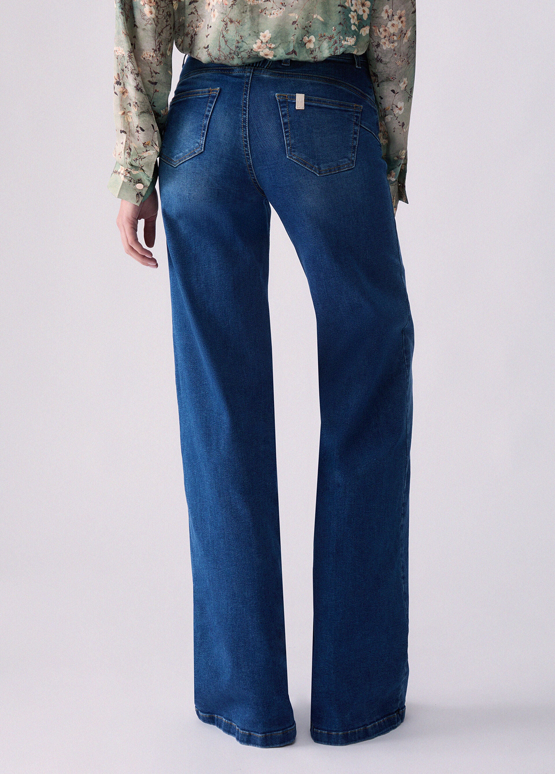 Pantalone - Blu denim scuro