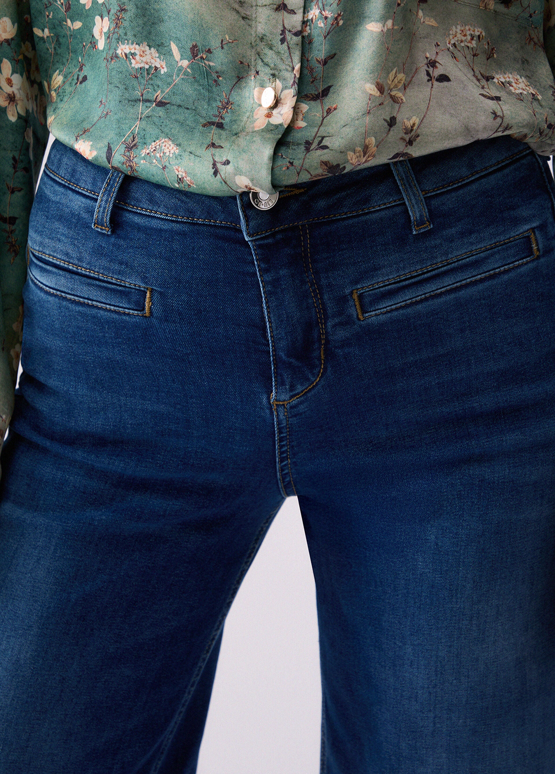 Pantalone - Blu denim scuro