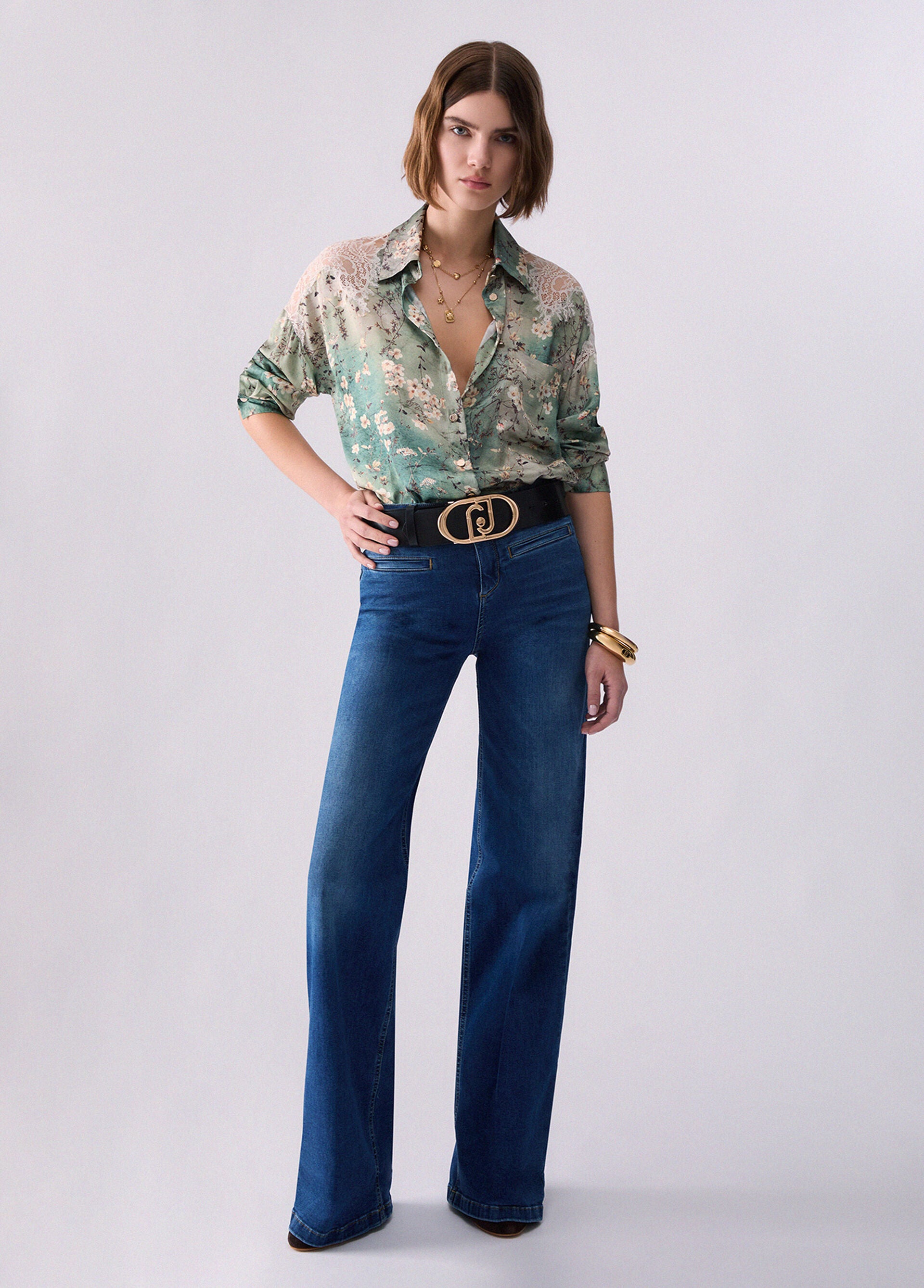 Pantalone - Blu denim scuro