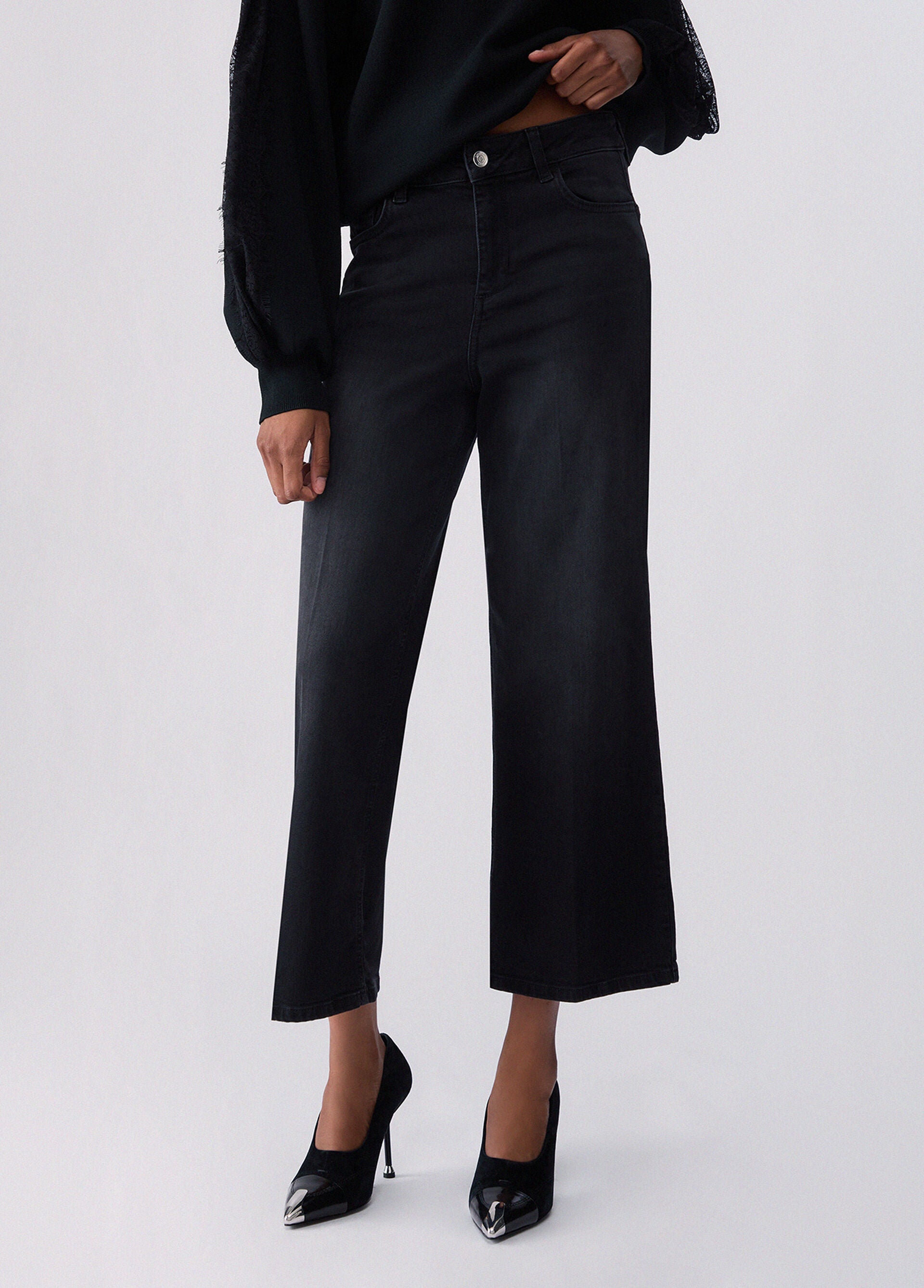 Pantalone - Nero denim