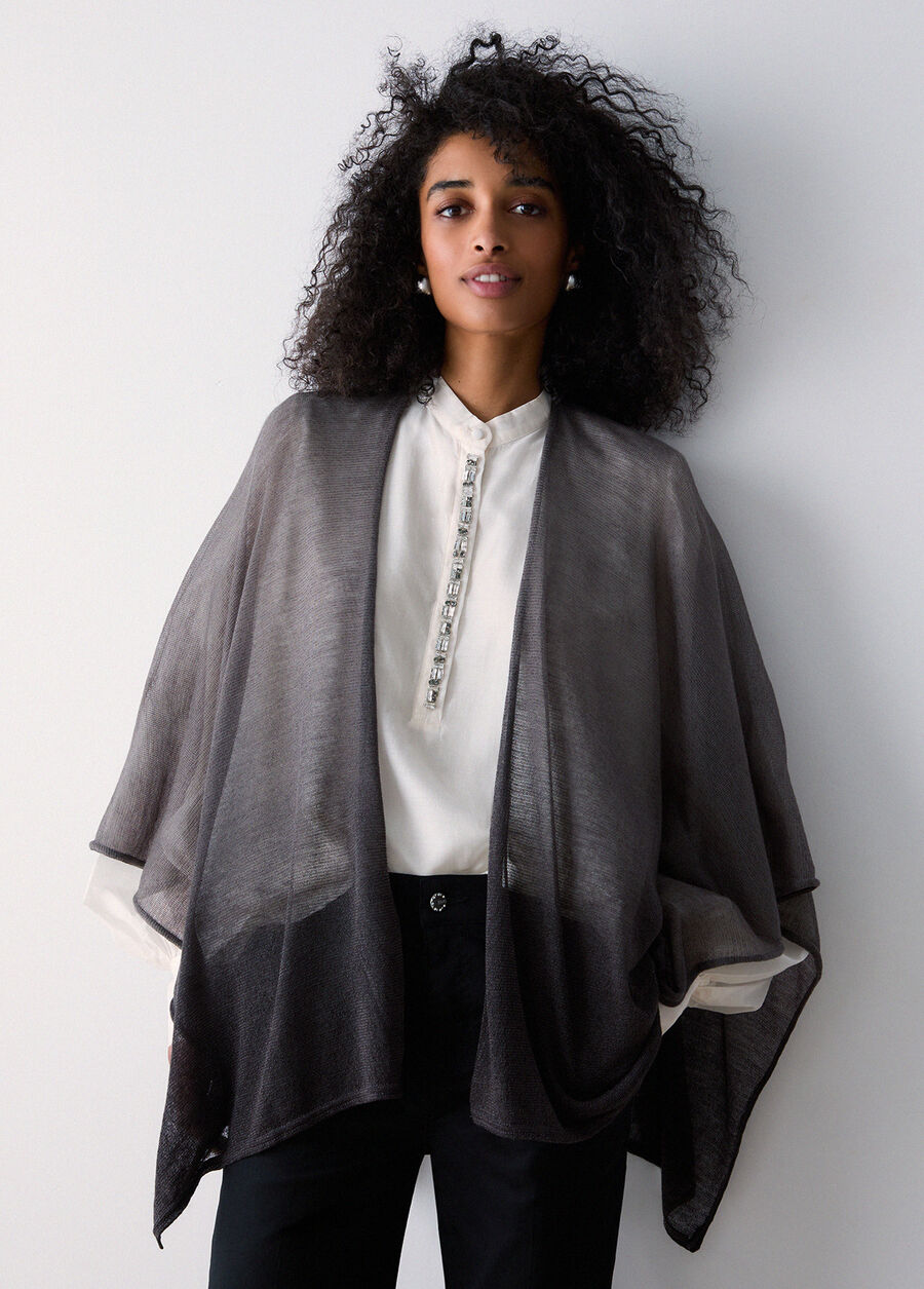 Liu Jo Poncho Nero
