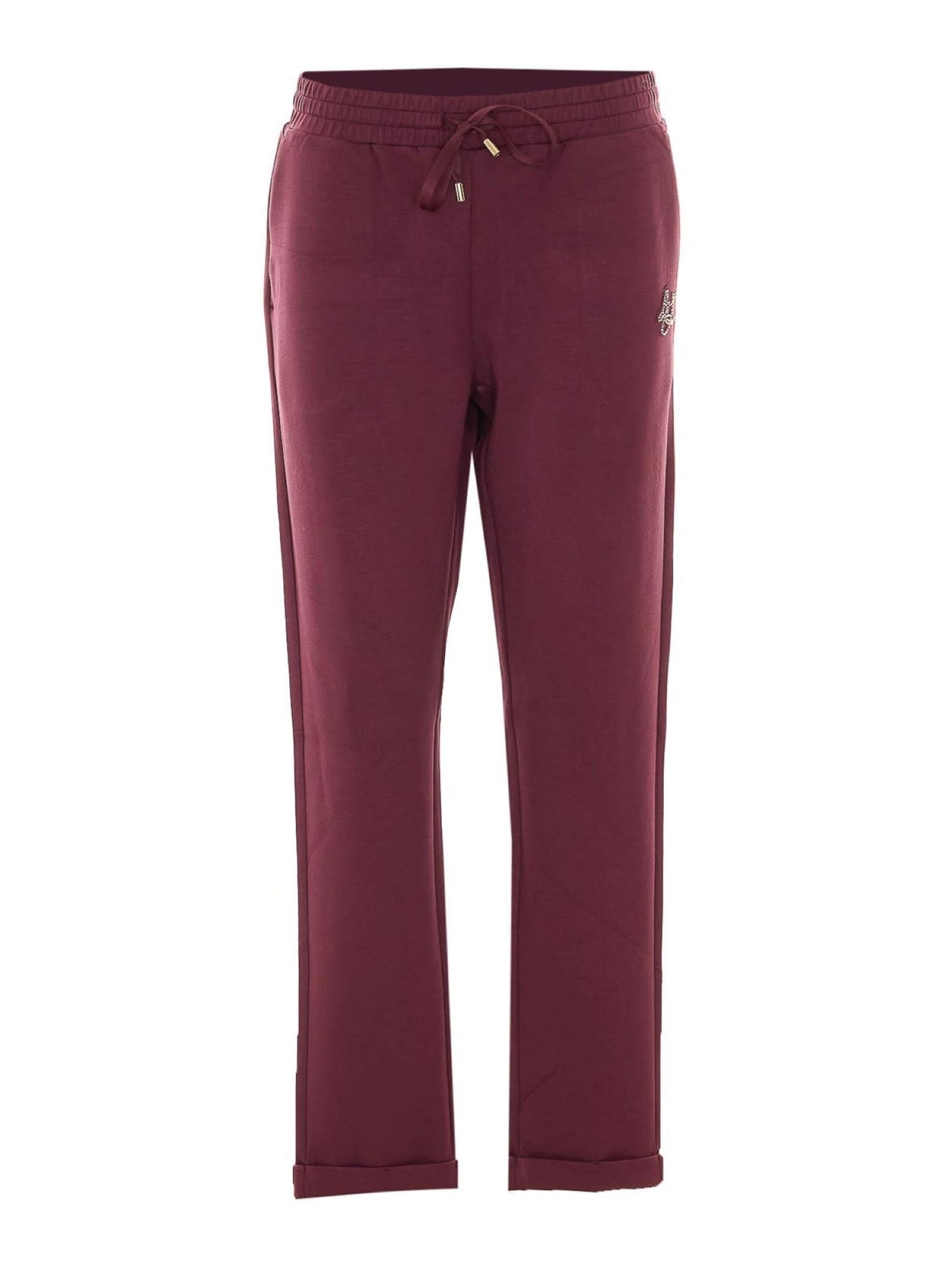 Pantalone - Rosso melanzana