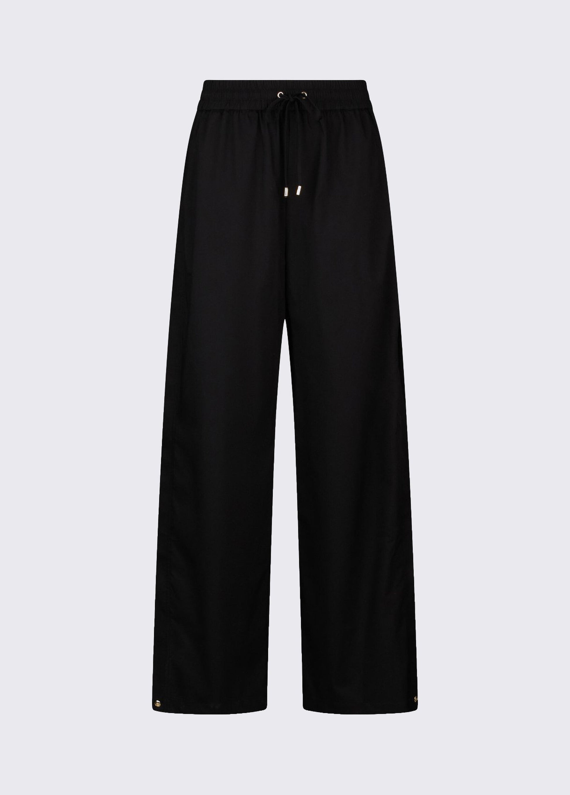Liu Jo Pantaloni con spacchetti Nero