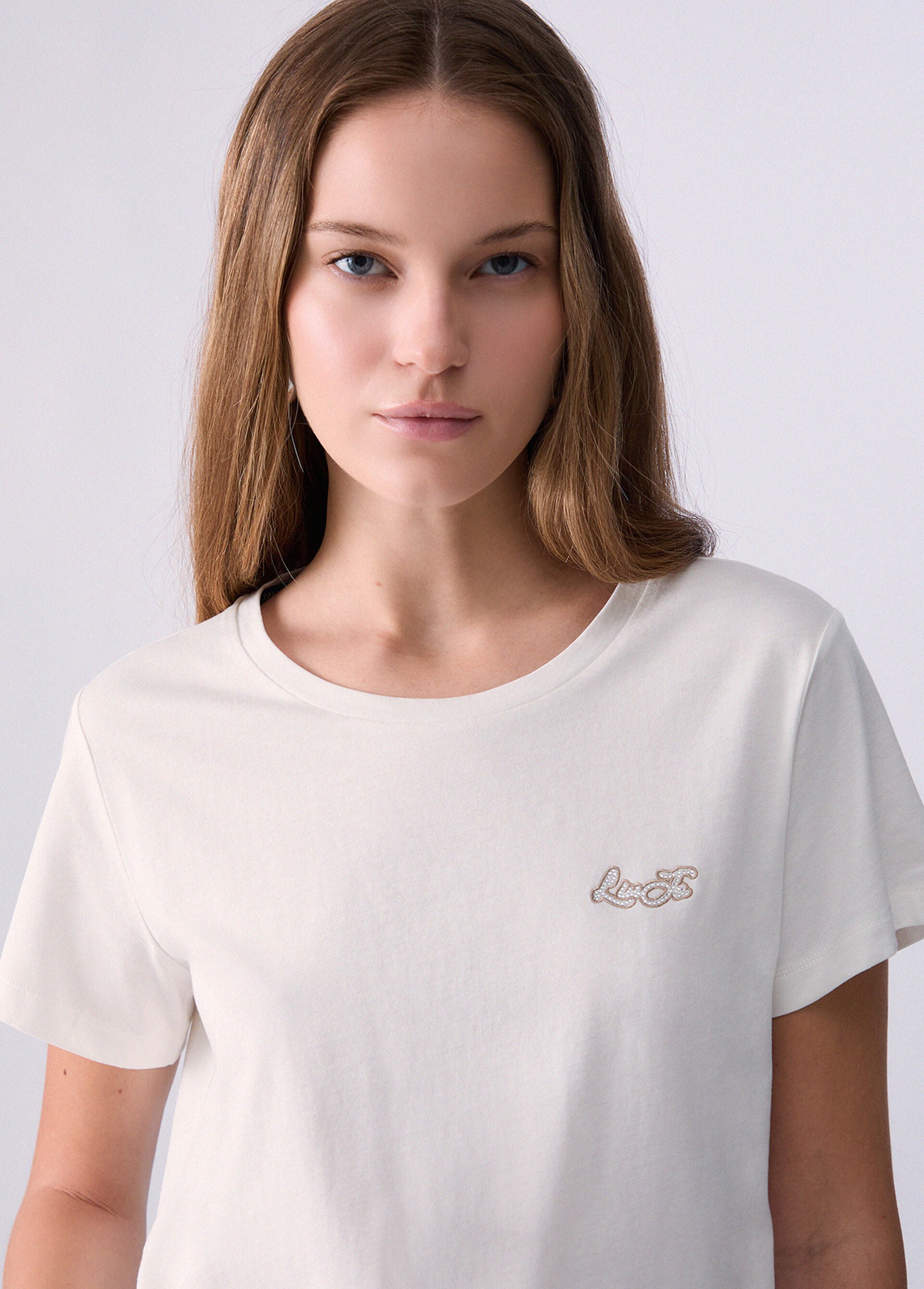 T-Shirt - Bianco lana