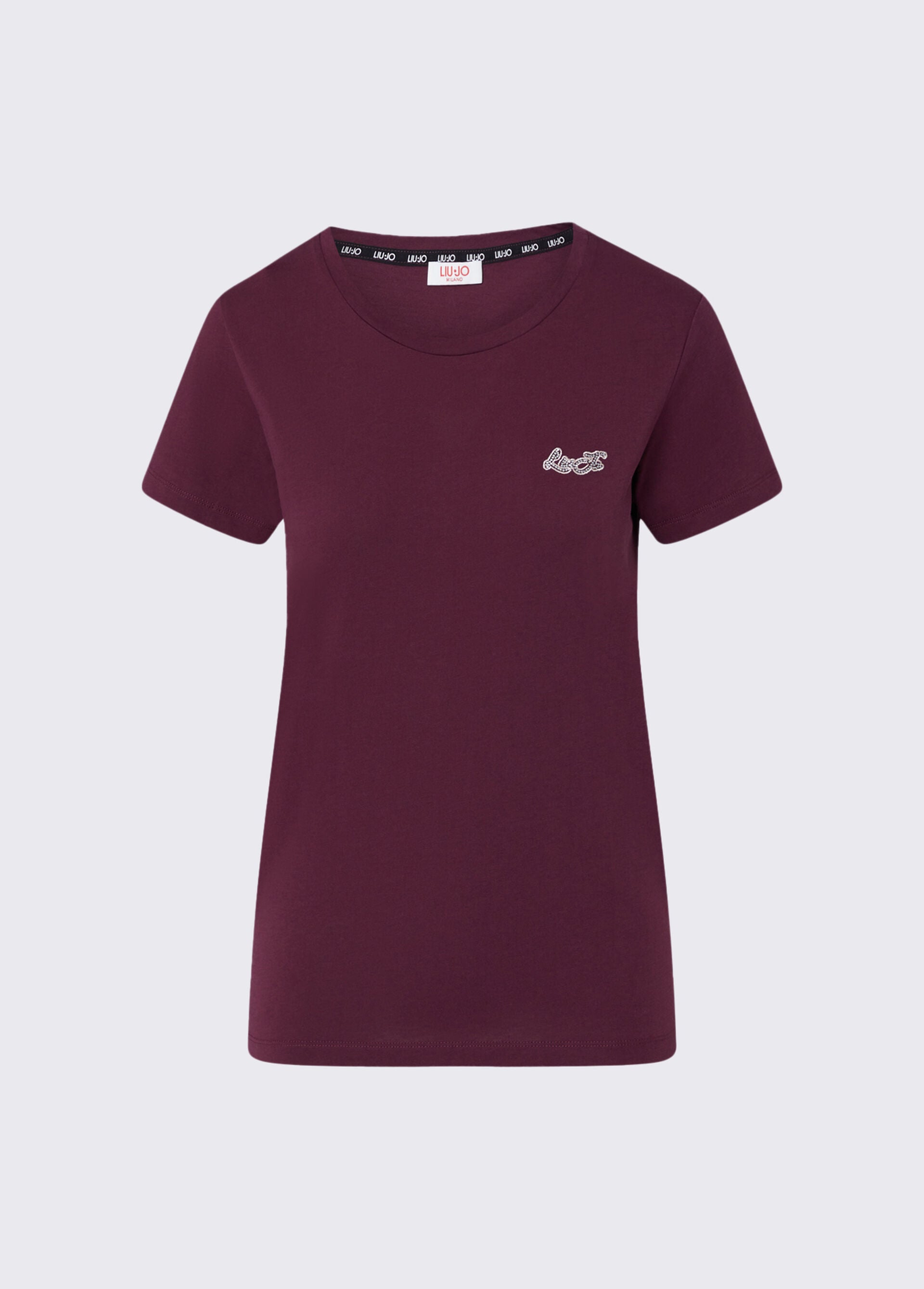 T-Shirt - Rosso melanzana