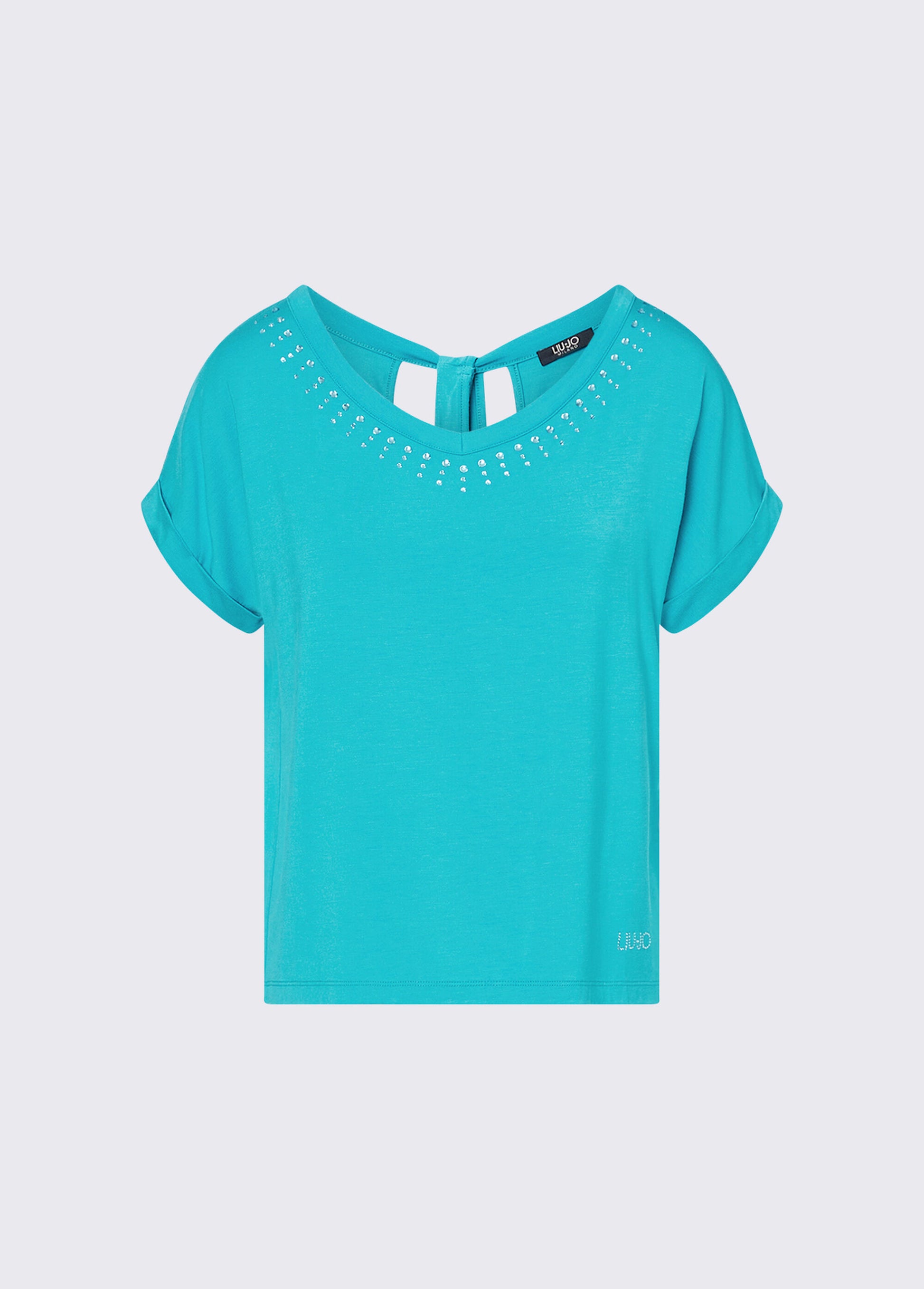 Liu Jo T-Shirt Liu Jo VA6165JS360 Turchese