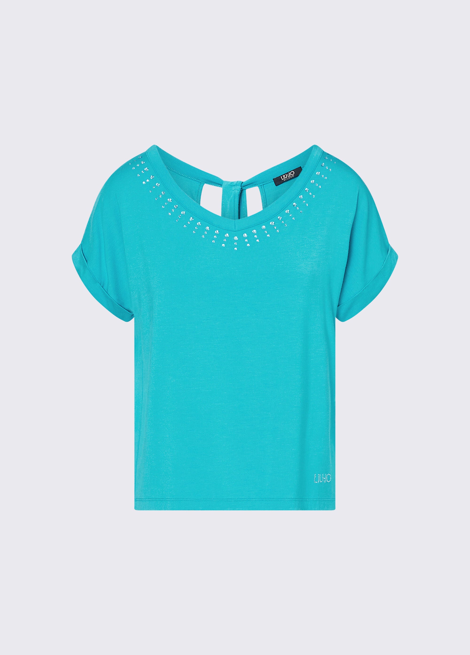 Liu Jo T-Shirt Liu Jo VA6165JS360 Turchese