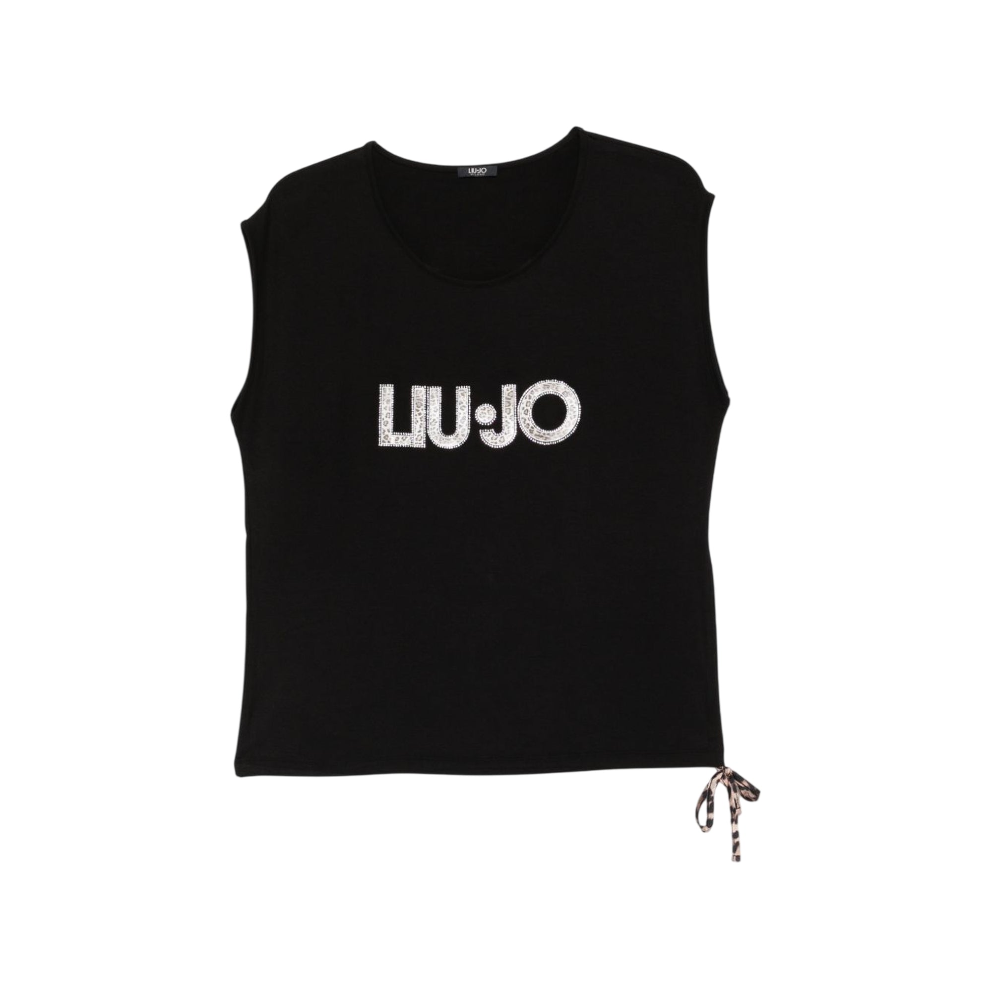 T-Shirt Liu Jo - Nero/Animalier