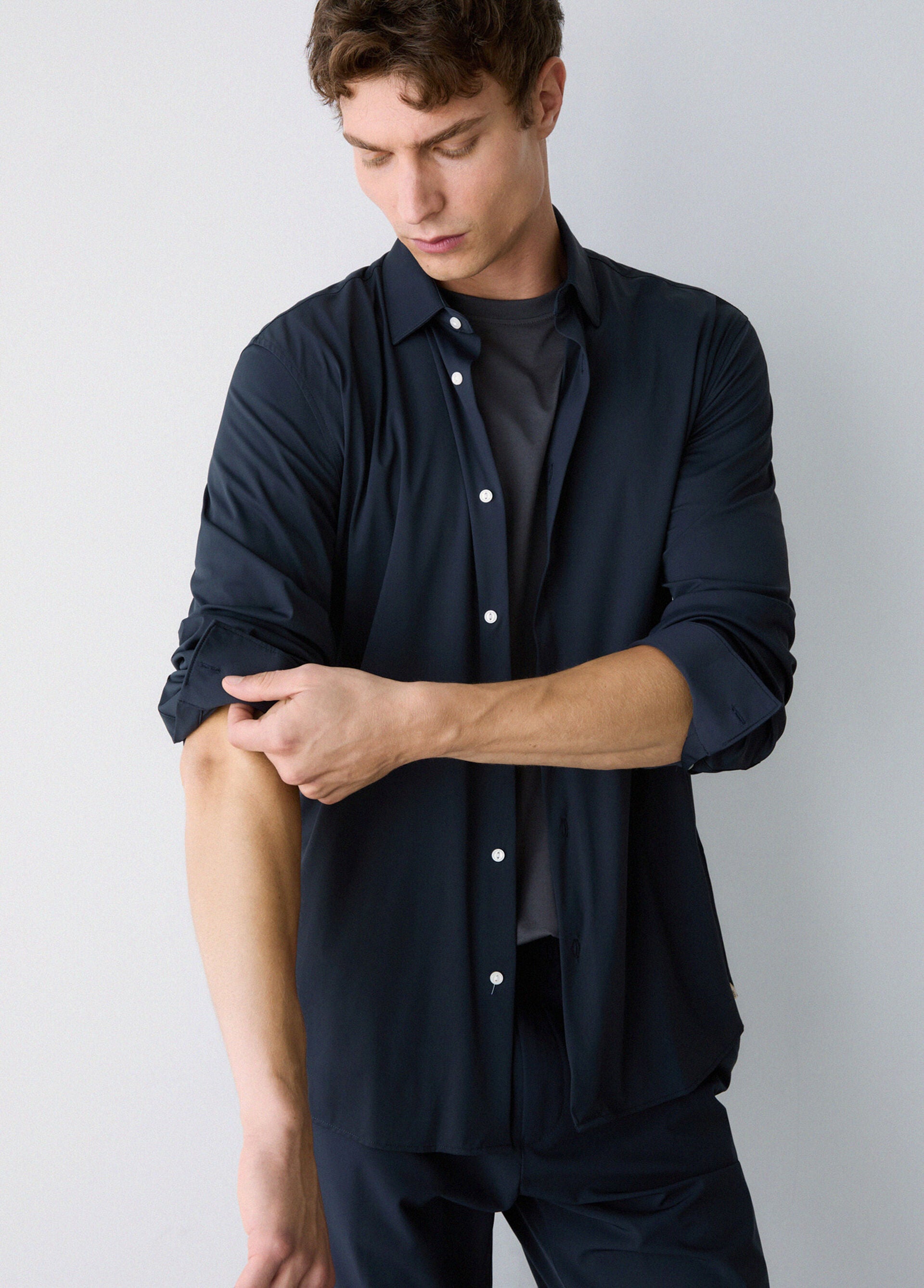 Camicia - Blu scuro