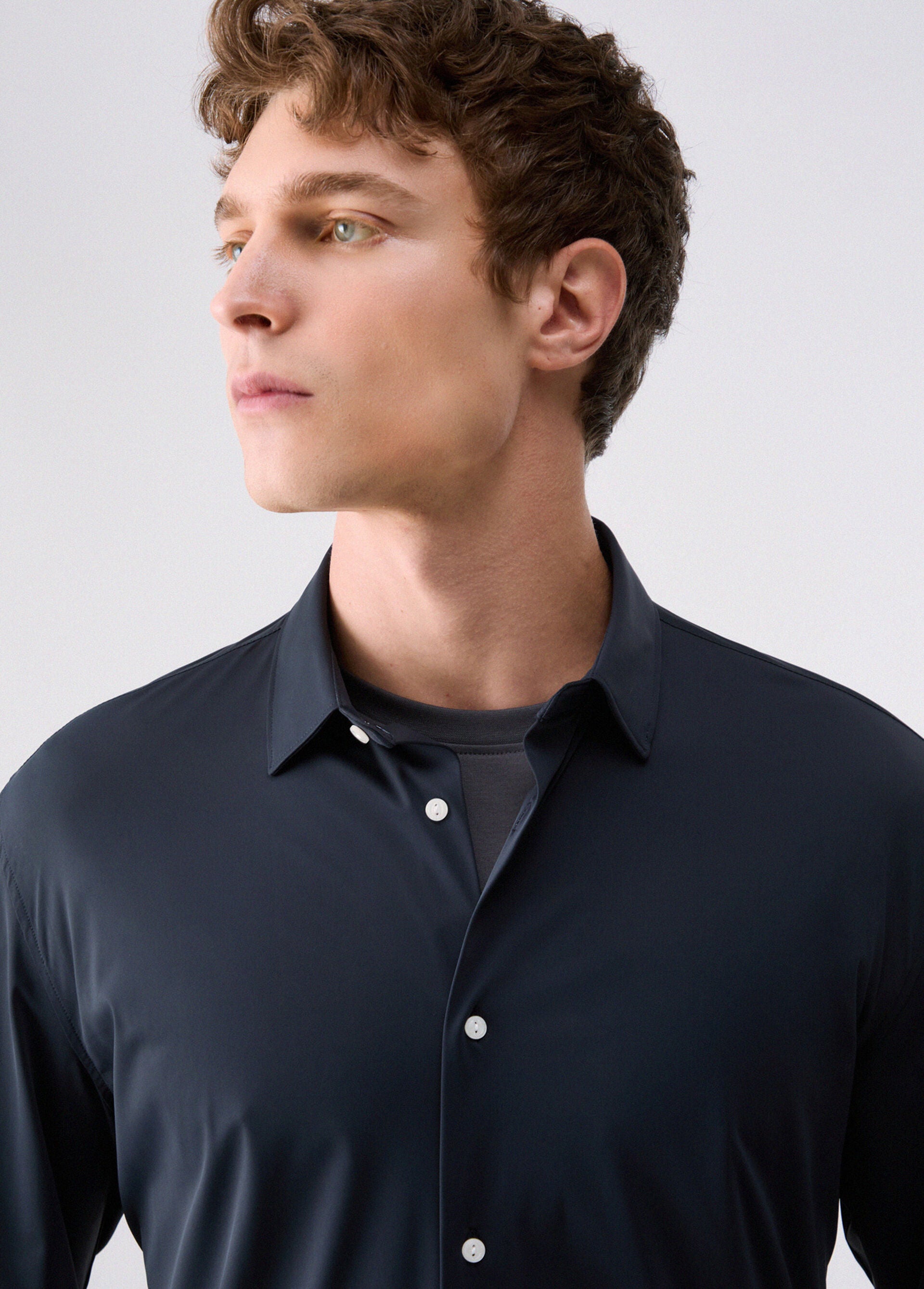 Camicia - Blu scuro