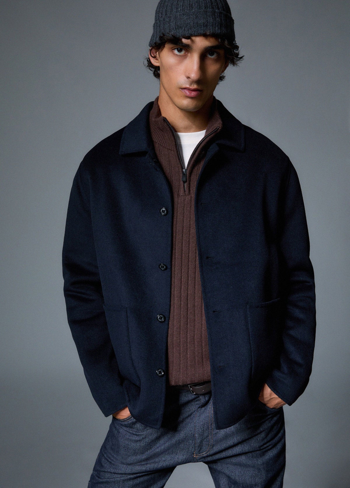 Cappotto - Blu scuro