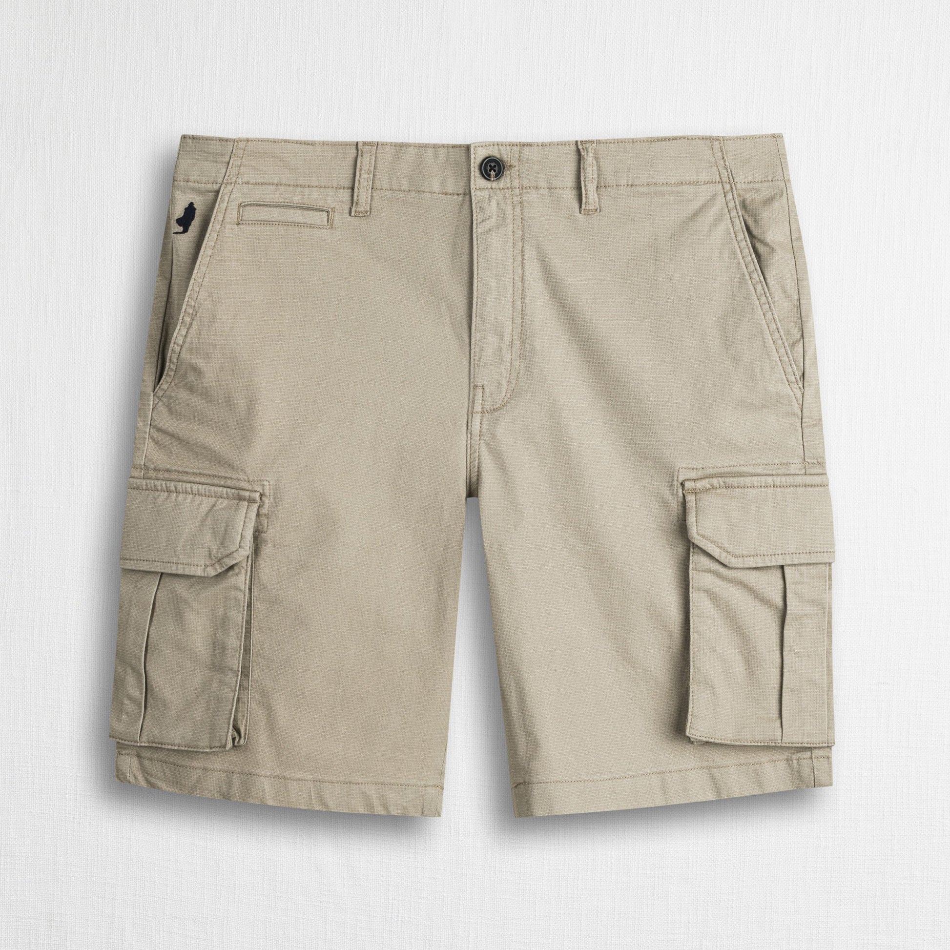 MCS Bermuda cargo corti in cotone stretch Beige