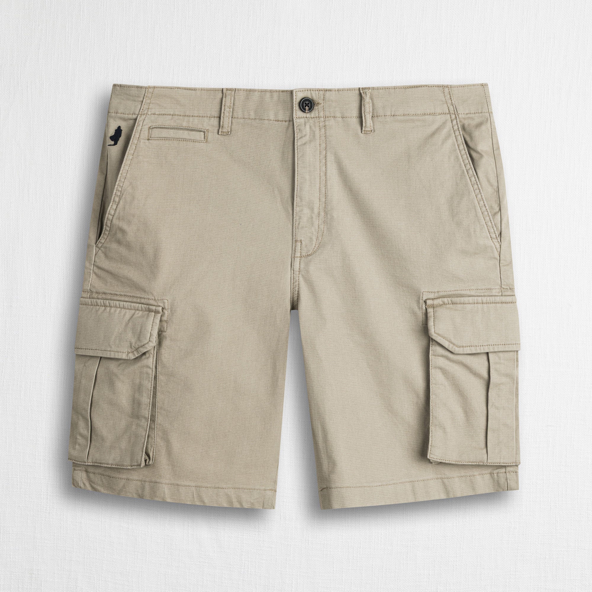 MCS Bermuda cargo corti in cotone stretch Beige