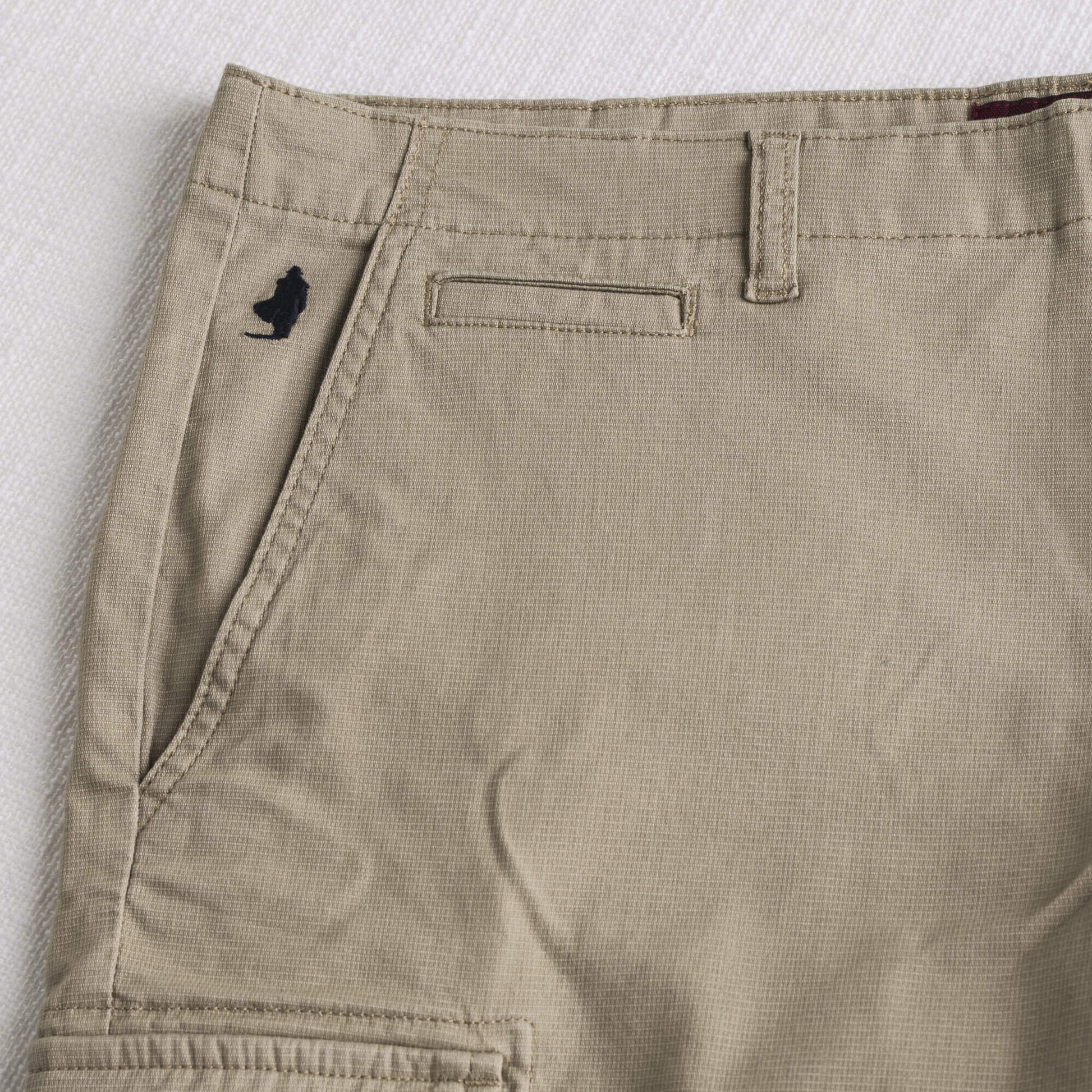 MCS Bermuda cargo corti in cotone stretch Beige