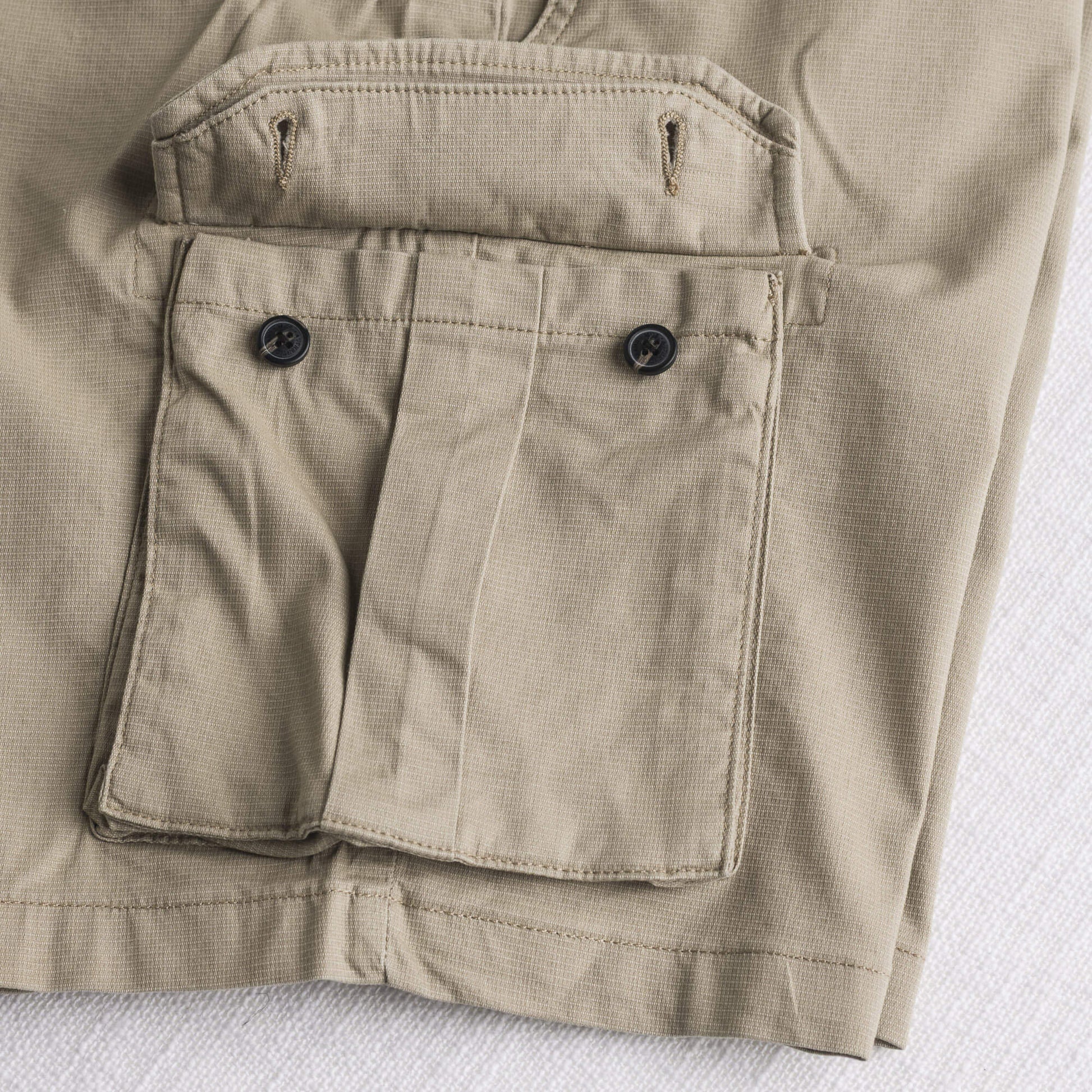 MCS Bermuda cargo corti in cotone stretch Beige
