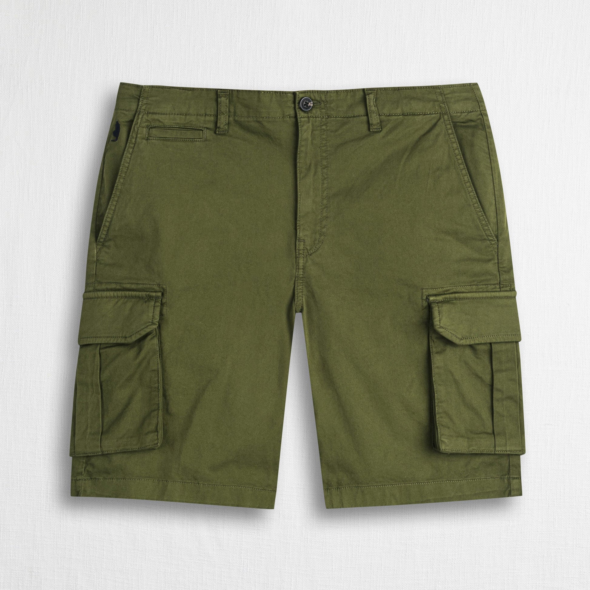 MCS Bermuda cargo in gabardina stretch Verde