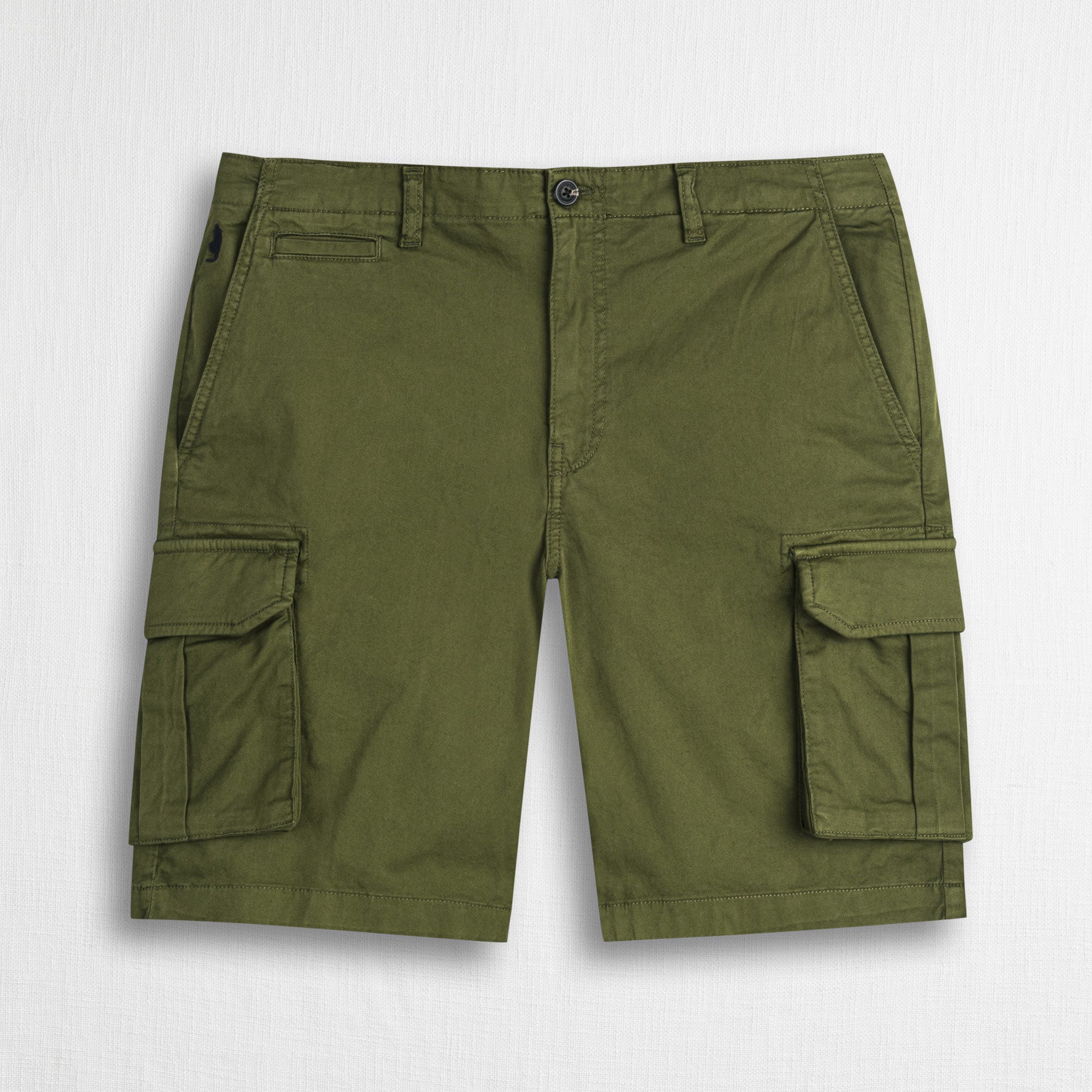 MCS Bermuda cargo in gabardina stretch Verde