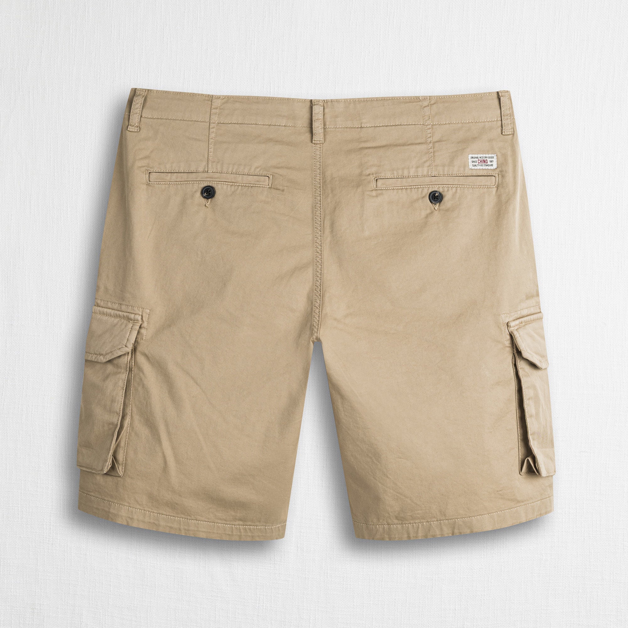 MCS Bermuda cargo in gabardina stretch Beige
