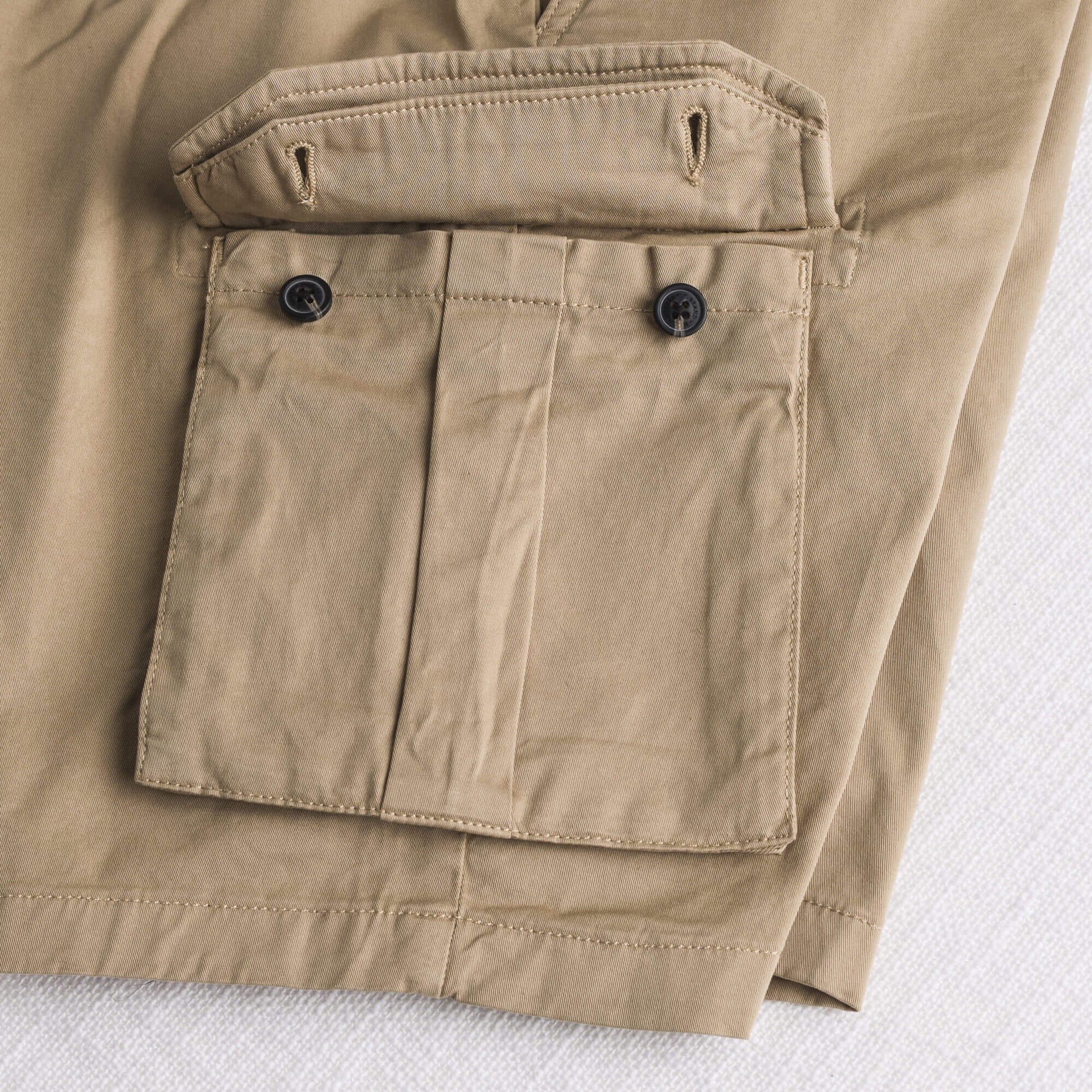 MCS Bermuda cargo in gabardina stretch Beige