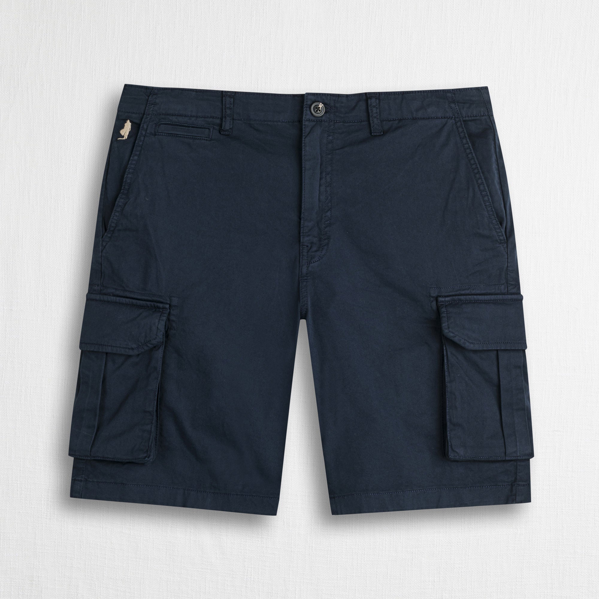 MCS Bermuda cargo in gabardina stretch Blu