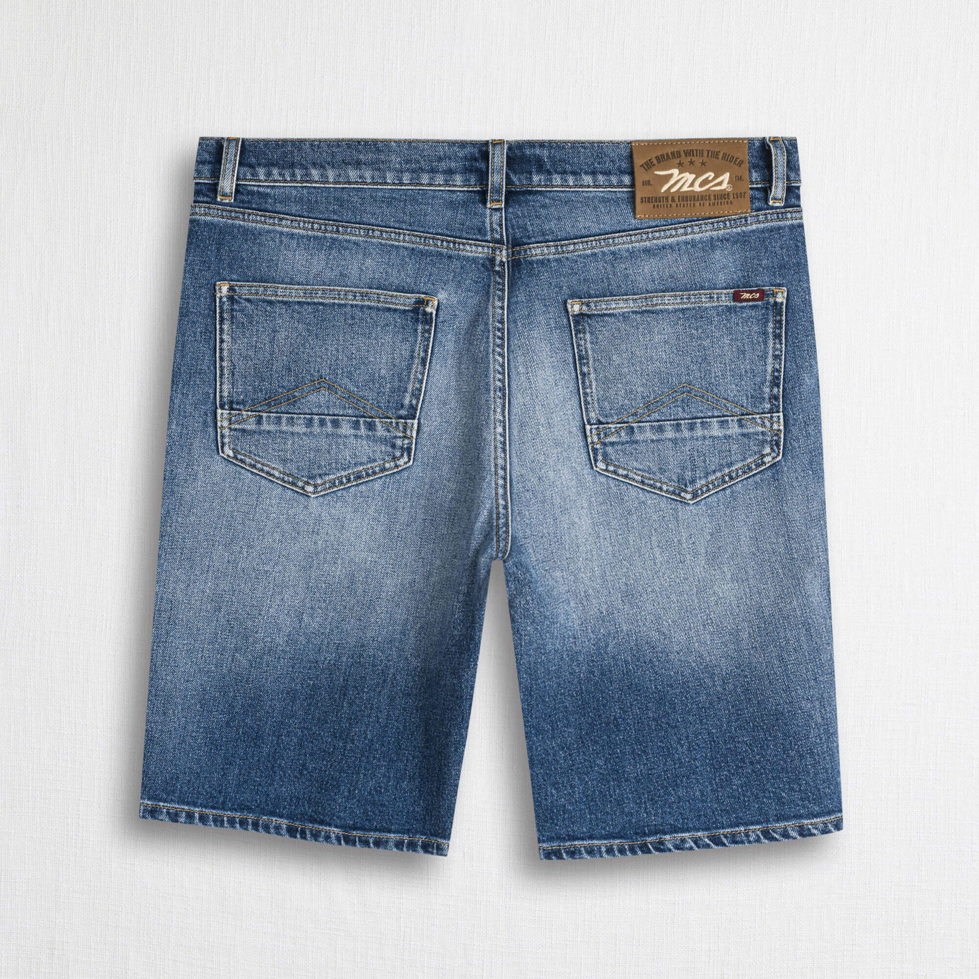 MCS Bermuda corti in denim Blu