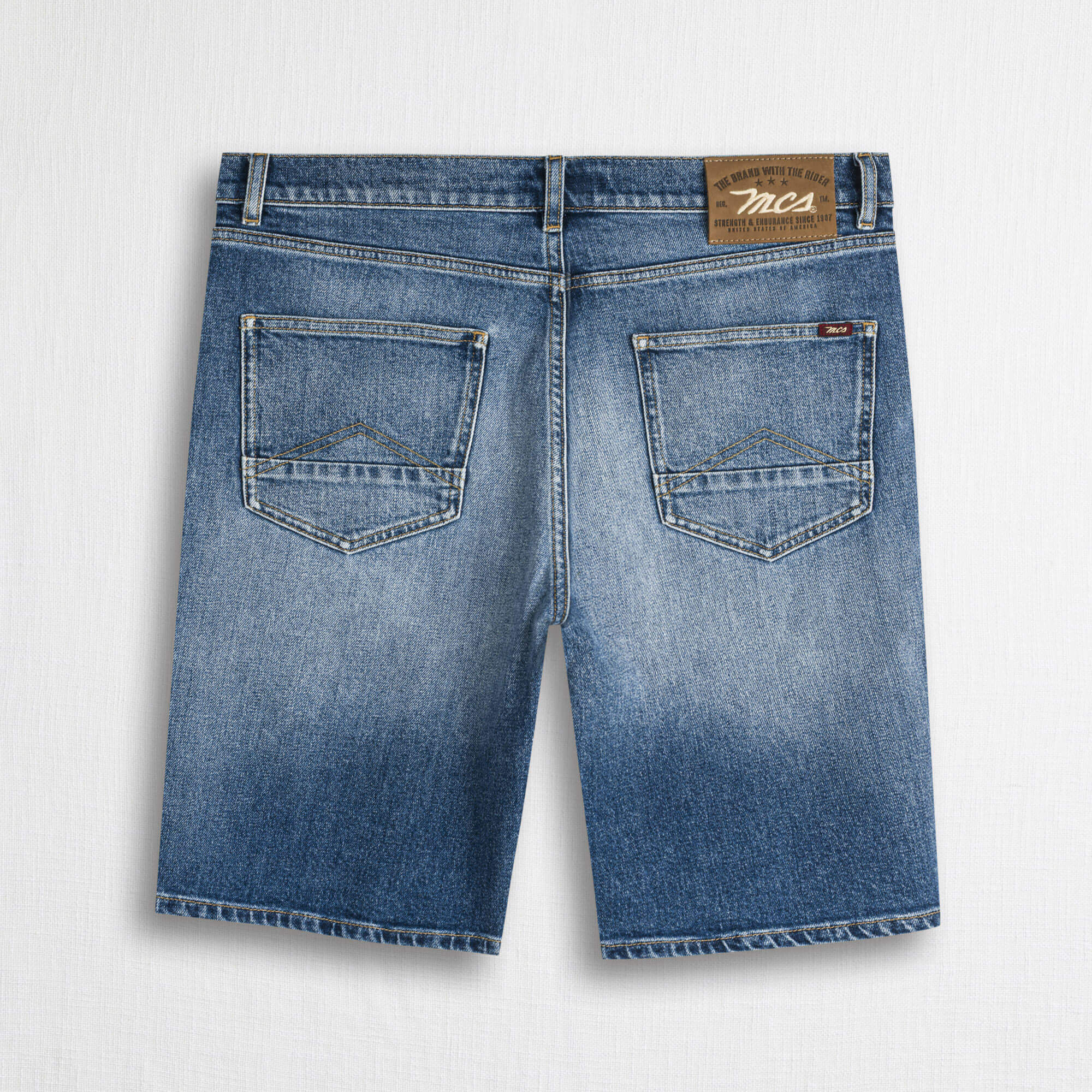 MCS Bermuda corti in denim Blu