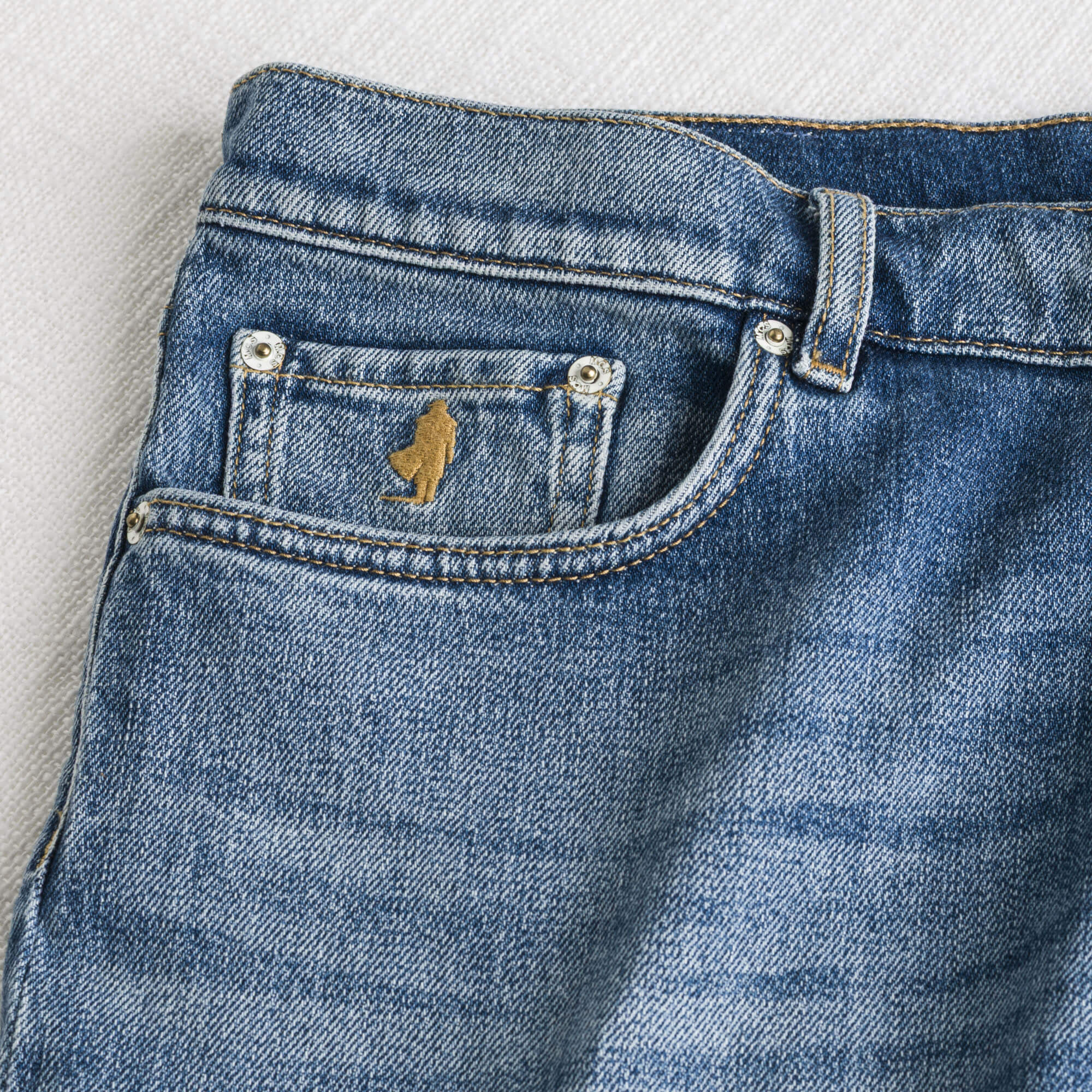 MCS Bermuda corti in denim Blu