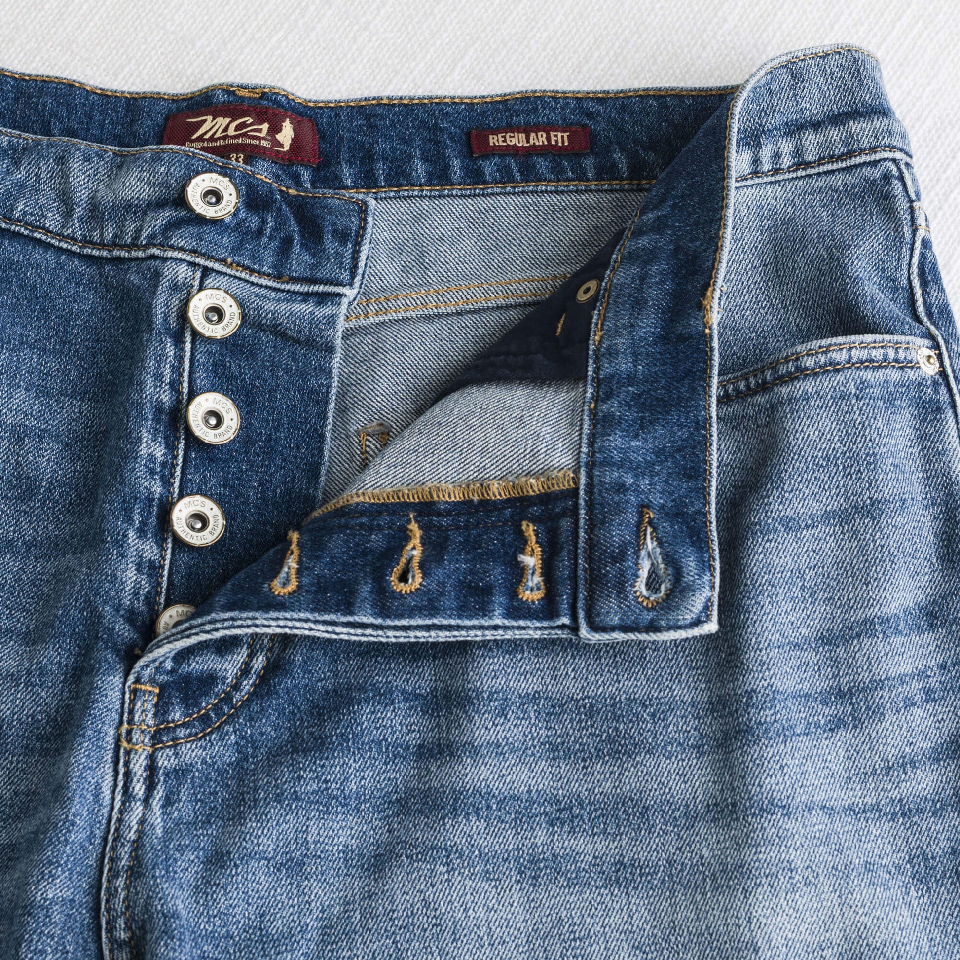 MCS Bermuda corti in denim Blu
