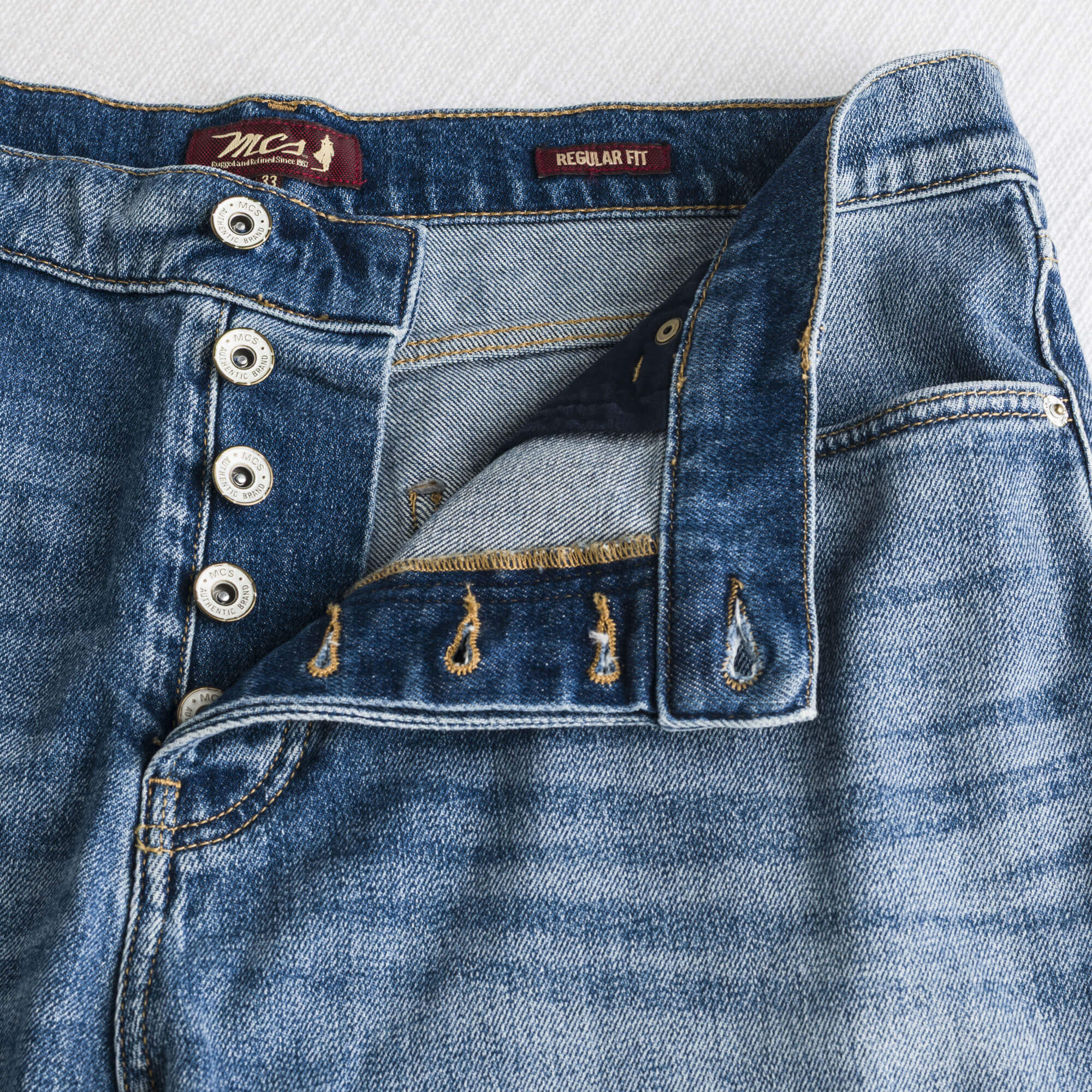 MCS Bermuda corti in denim Blu