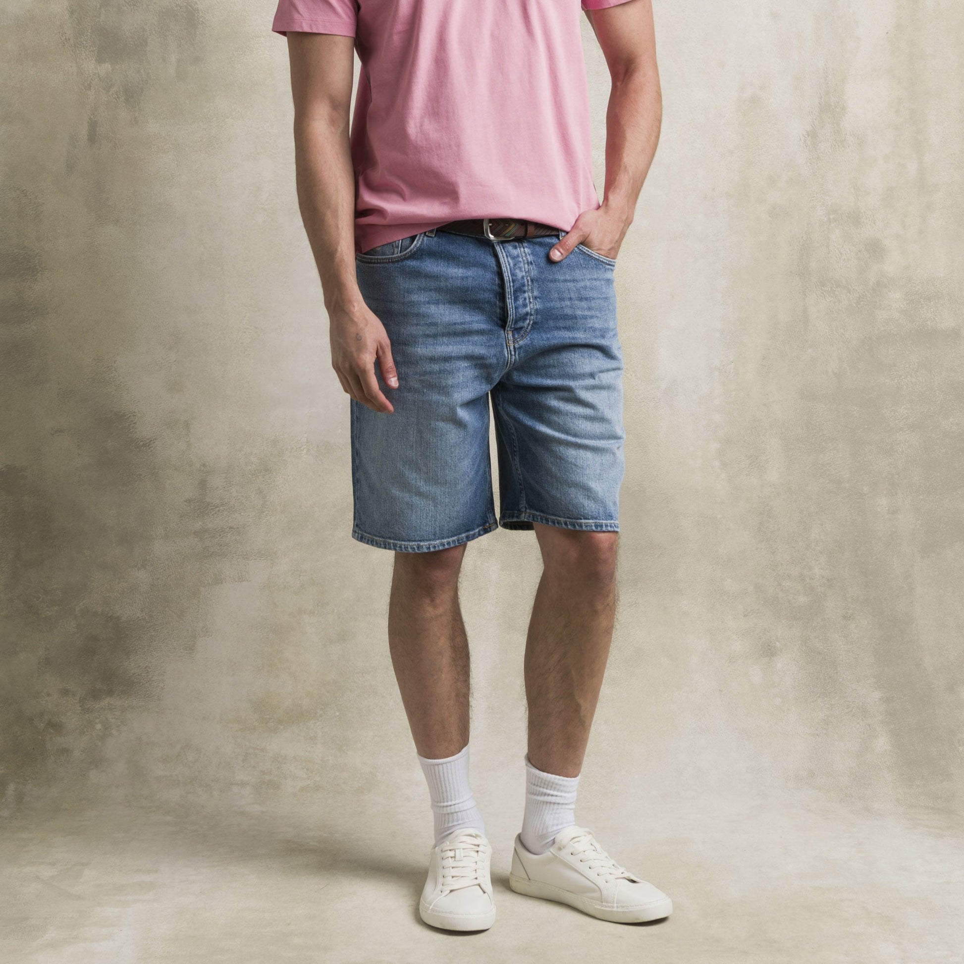 MCS Bermuda corti in denim Blu