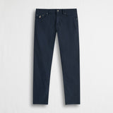 Jeans 5 tasche casual in popeline stretch - Navy Blue