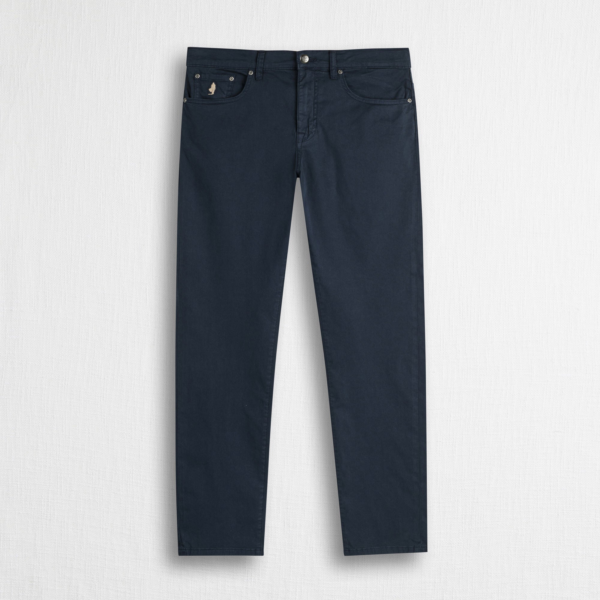 Jeans 5 tasche in gabardina - Navy Blue
