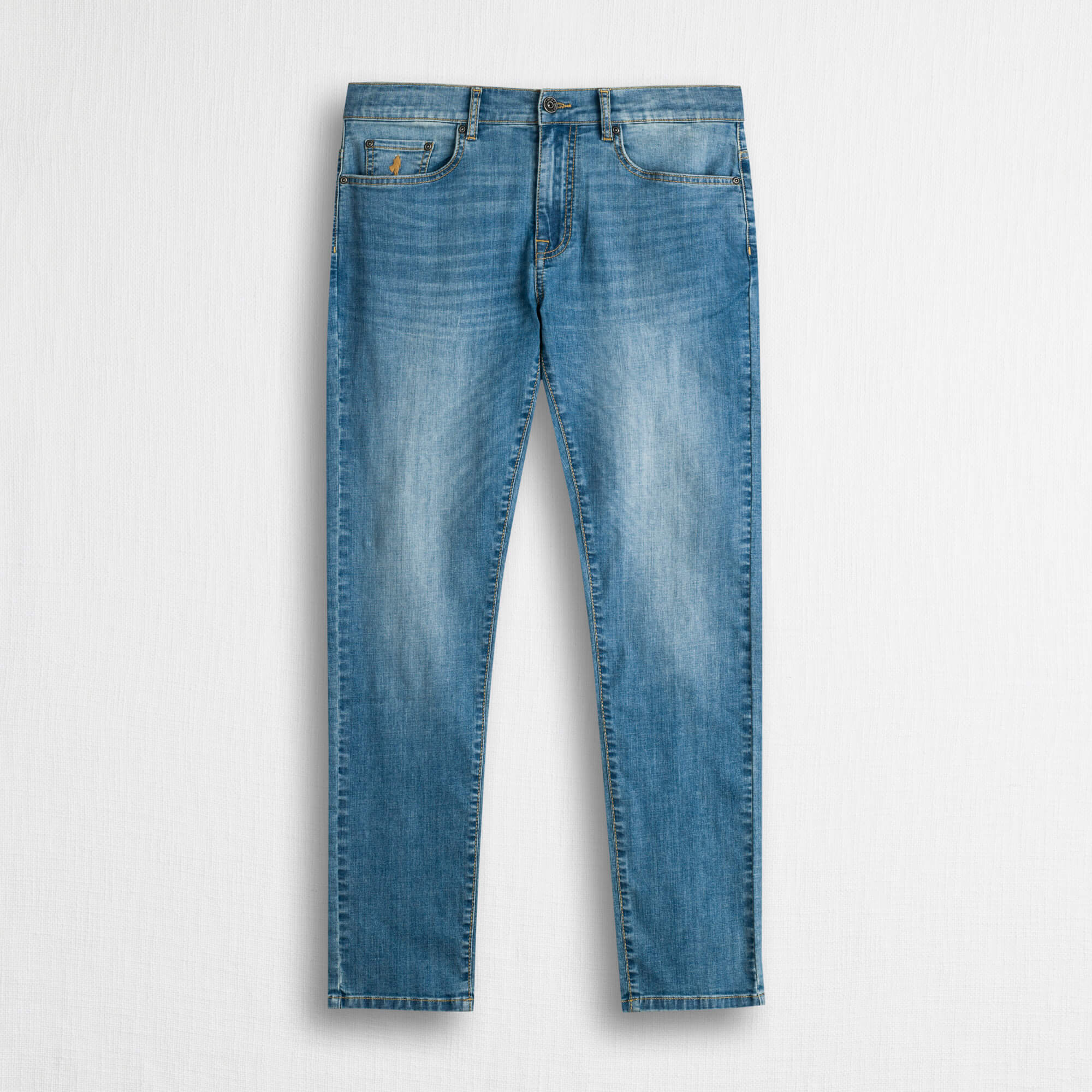 MCS Jeans Leggero Essential Slim Blu