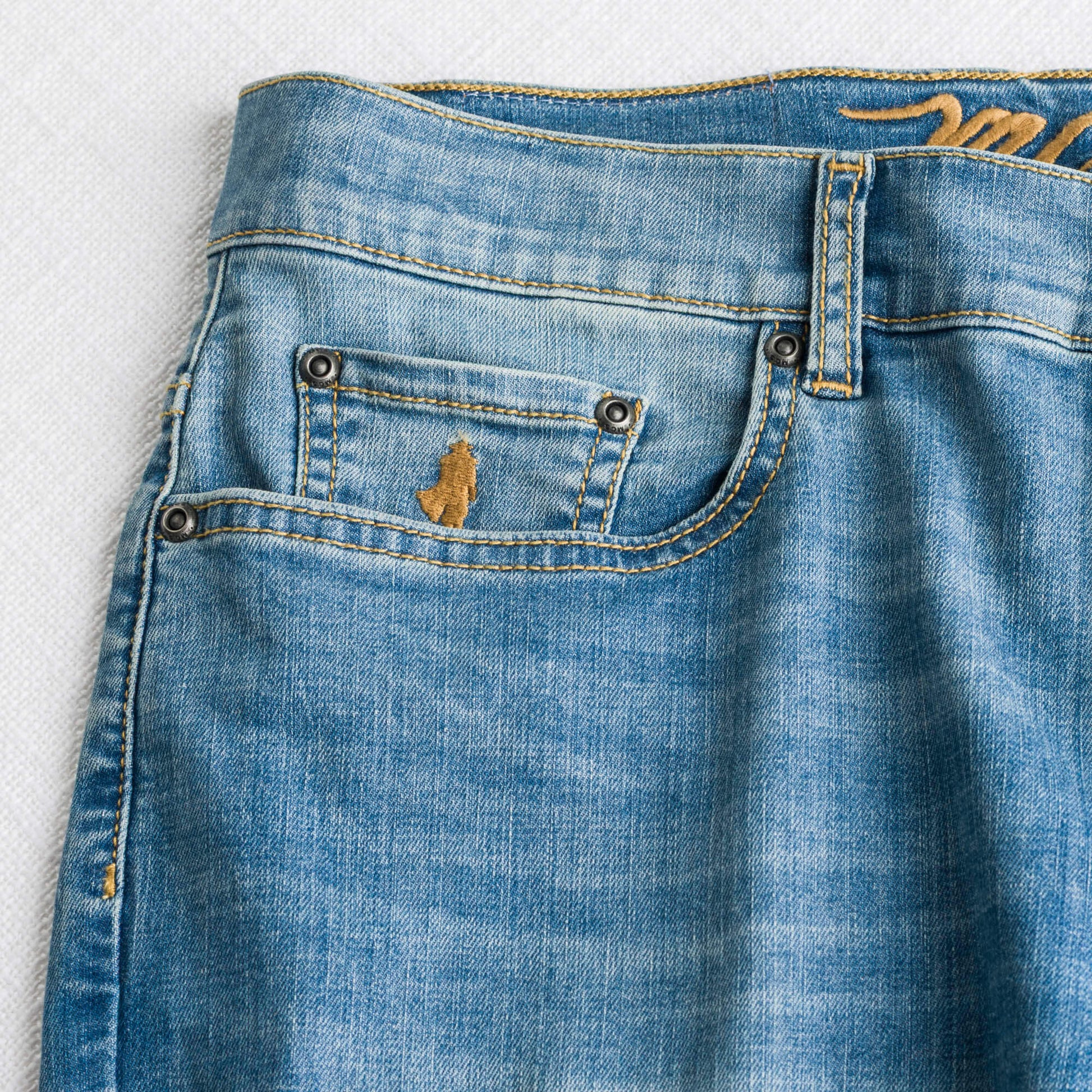 MCS Jeans Leggero Essential Slim Blu