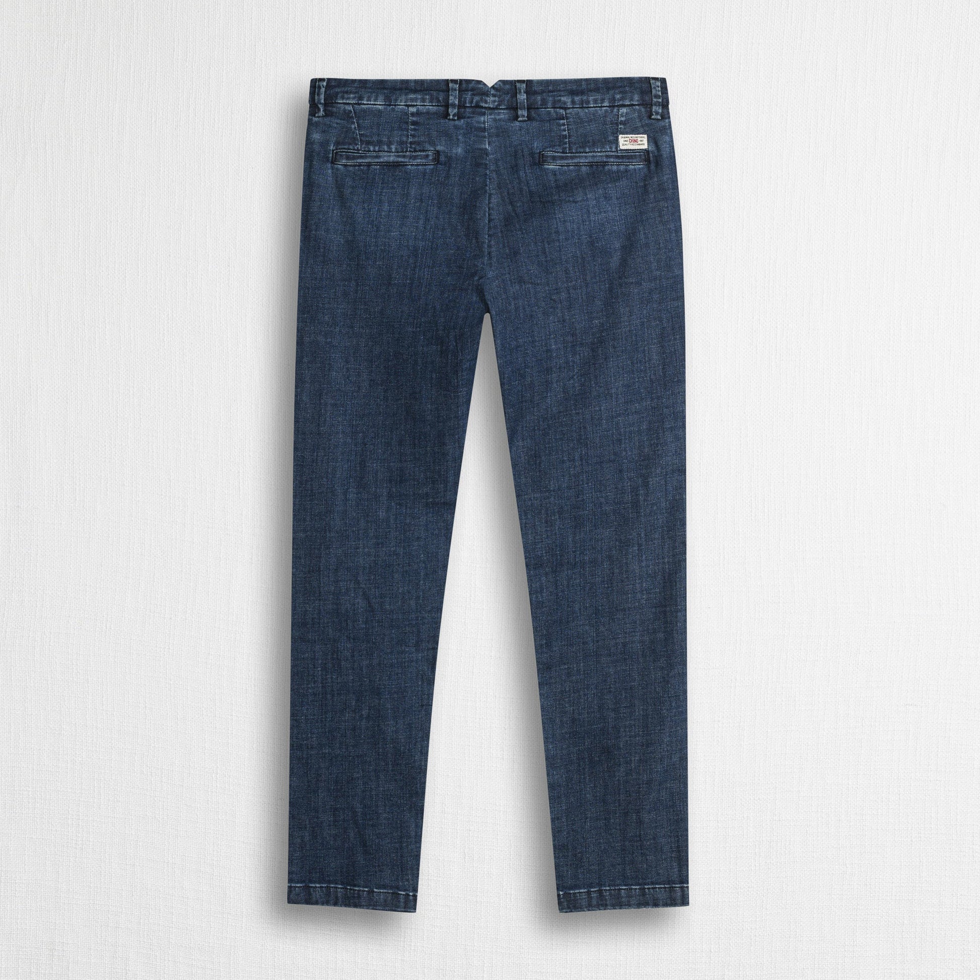 MCS Pantalone chino in denim leggero Blu