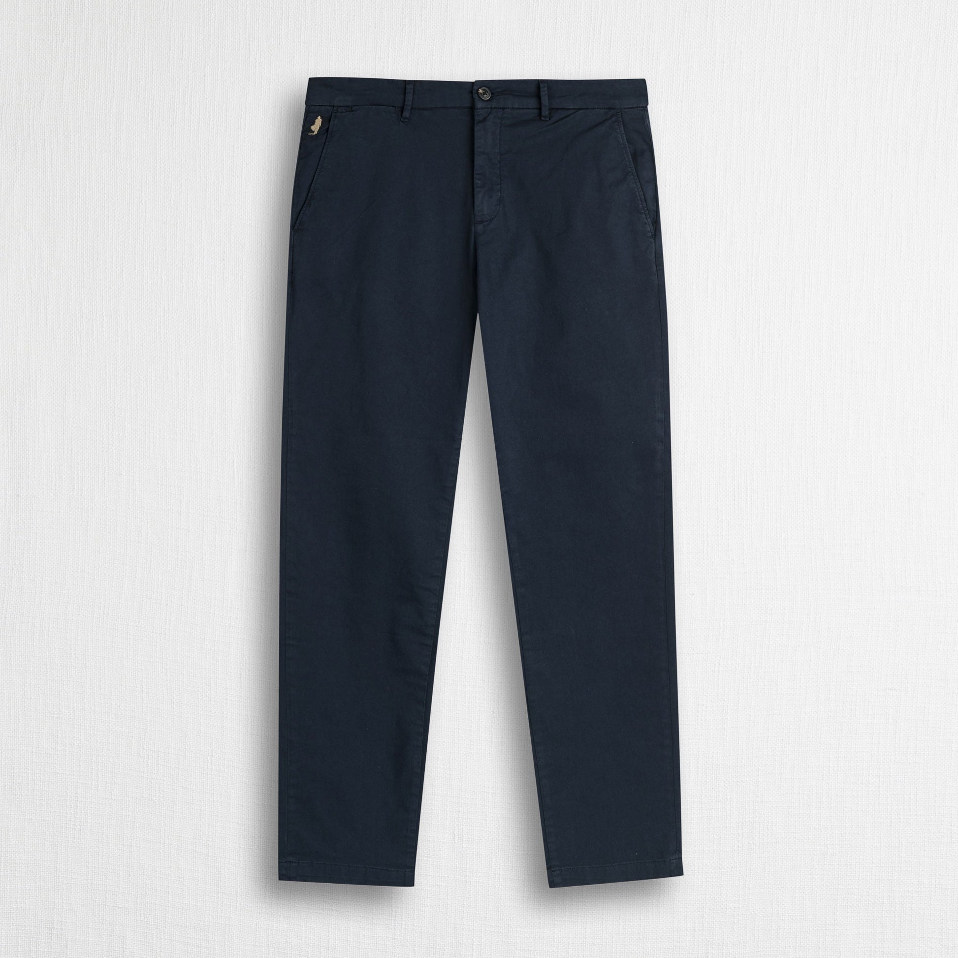 MCS Pantalone chino in gabardina stretch Blu