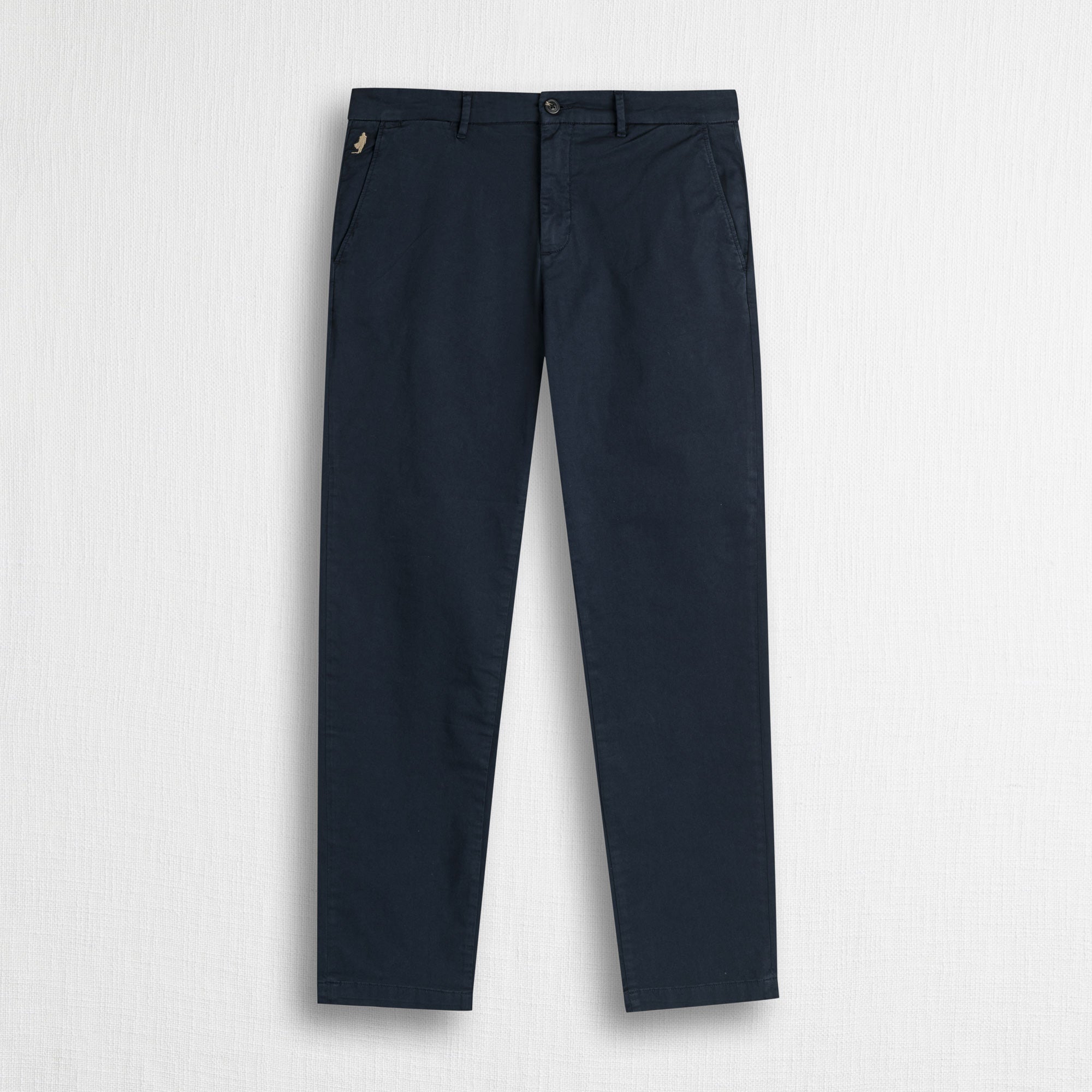 MCS Pantalone chino in gabardina stretch Blu