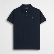 MCS Polo 100% cotone piquet Blu