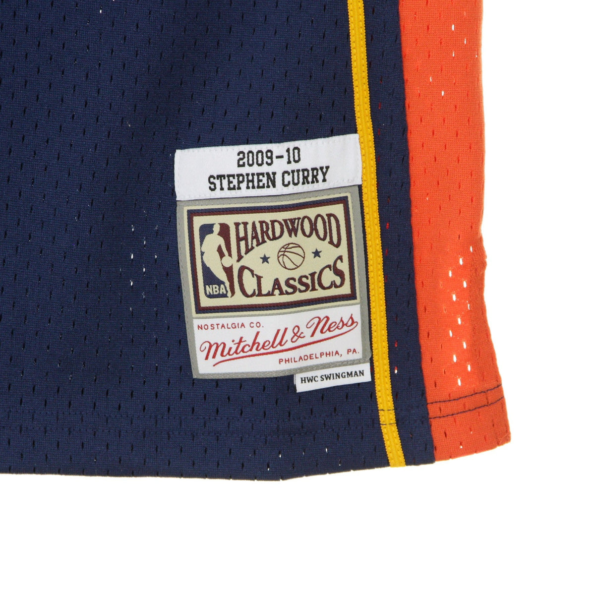 Canotta NBA Golden State Warriors 2009-10 Stephen Curry #30 - Blu Navy