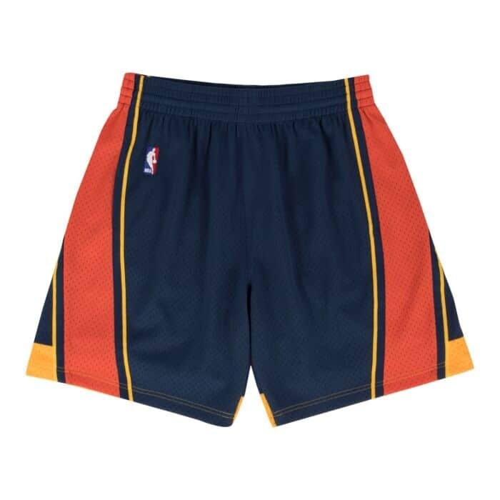 Mitchell & Ness Pantaloncini NBA Golden State Warriors 2009-10 Blu