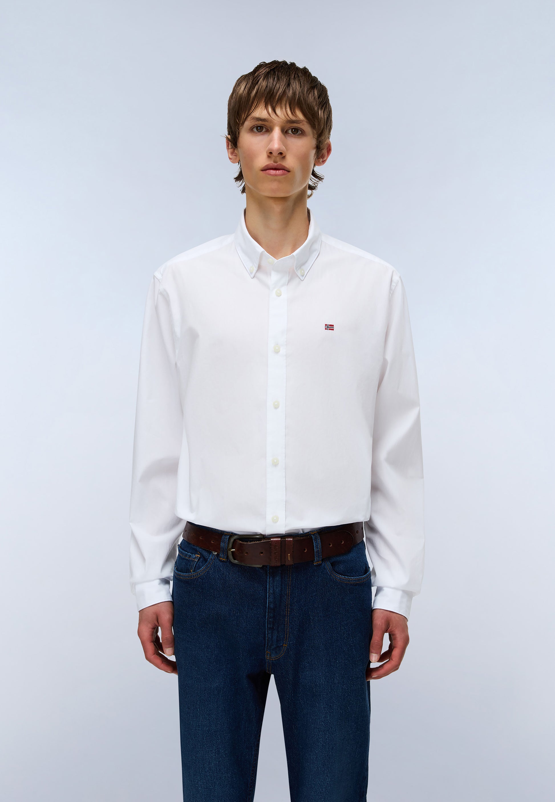 Napapijri Camicia G-Terra Bianco