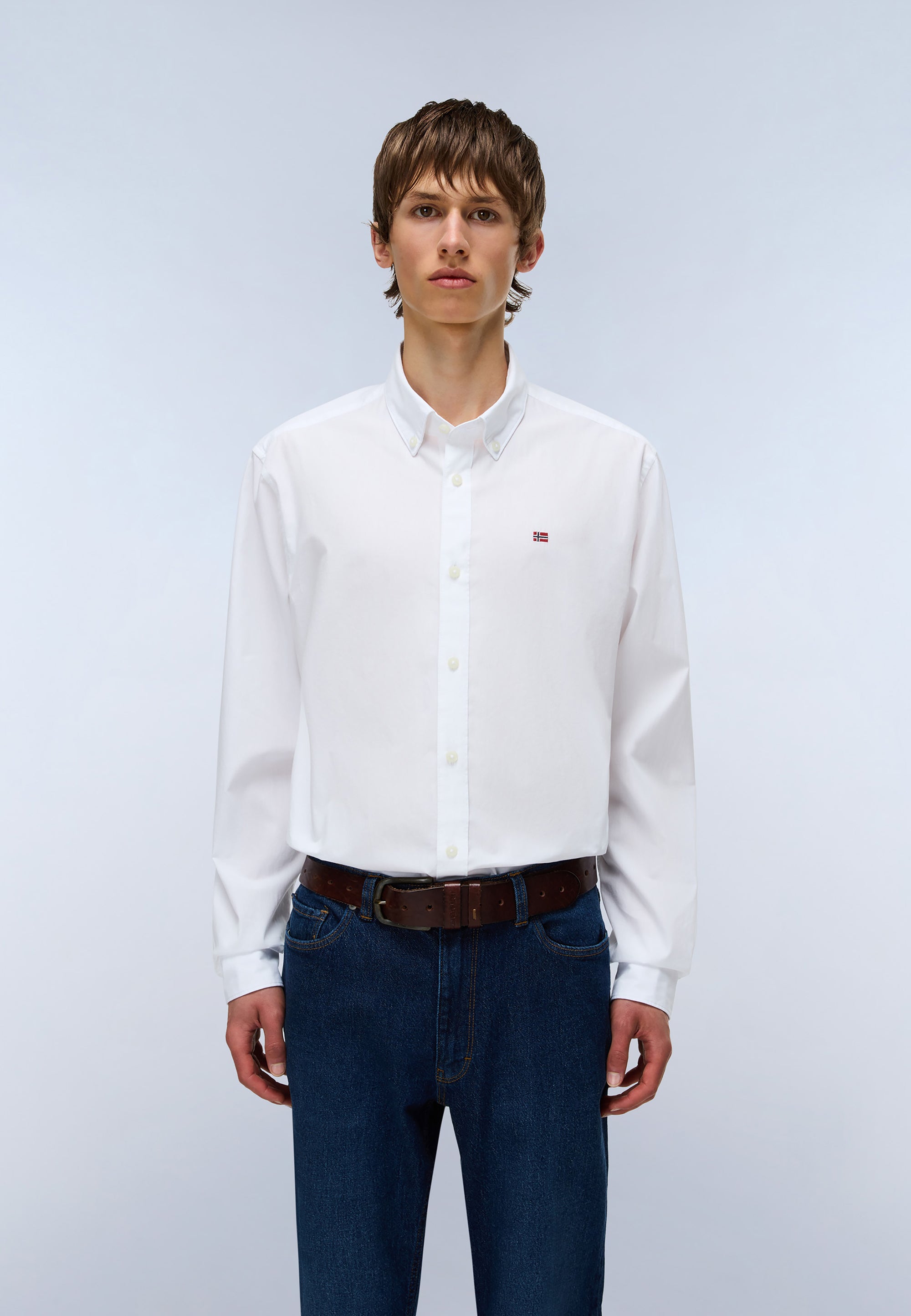 Napapijri Camicia G-Terra Bianco