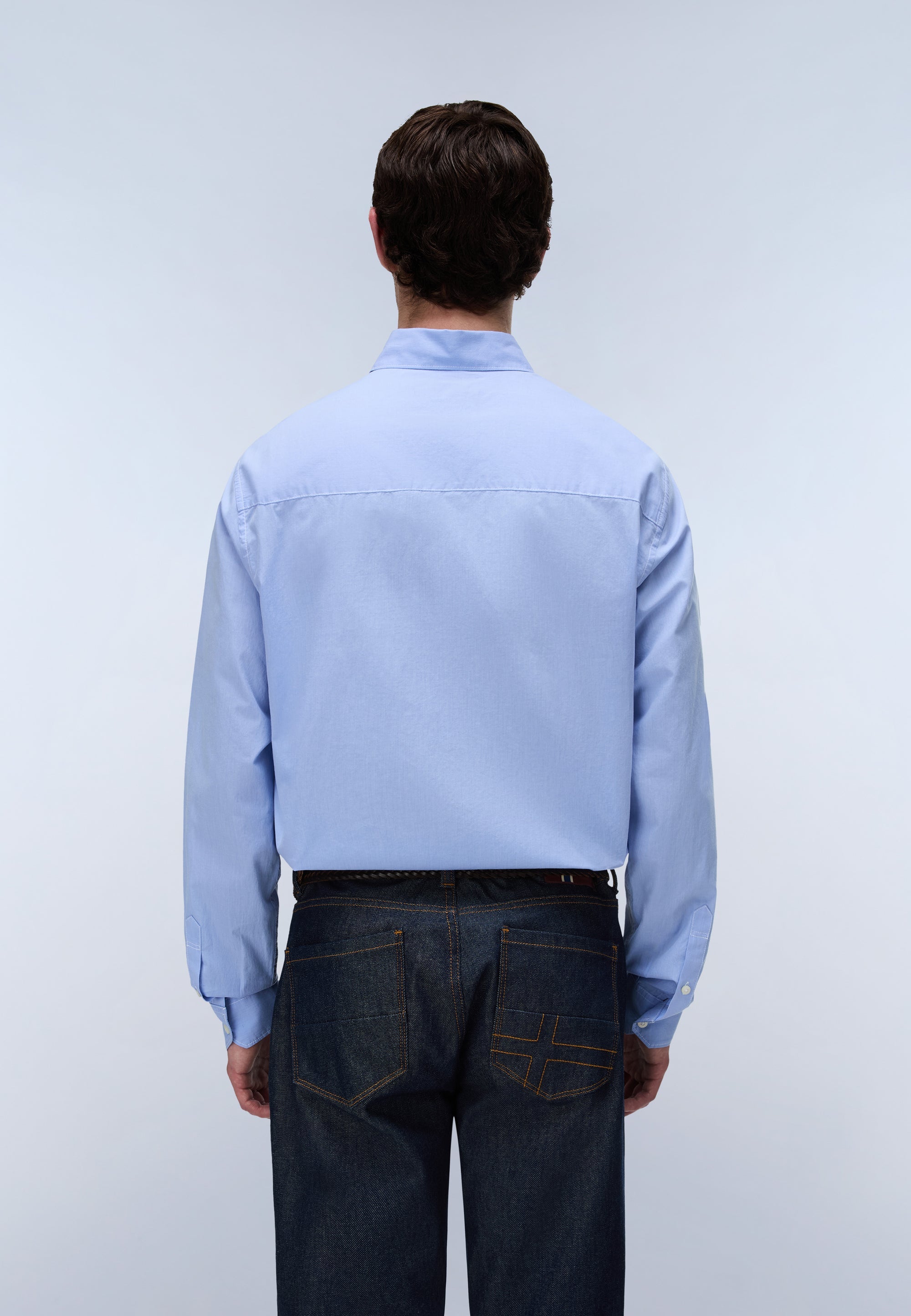 Napapijri Camicia G-Terra Azzurra Blu