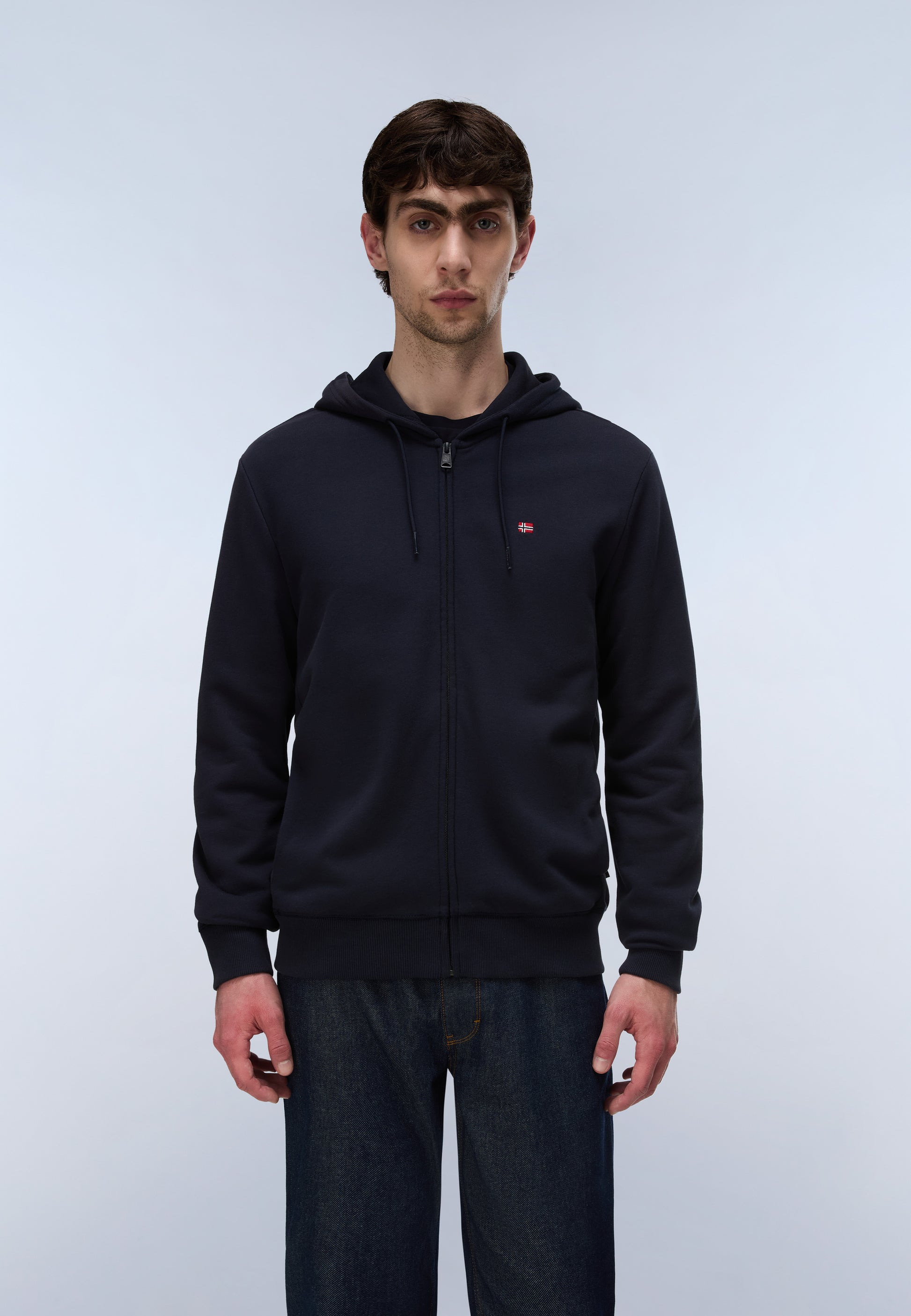 Napapijri Felpa Balis Full Zip Blu