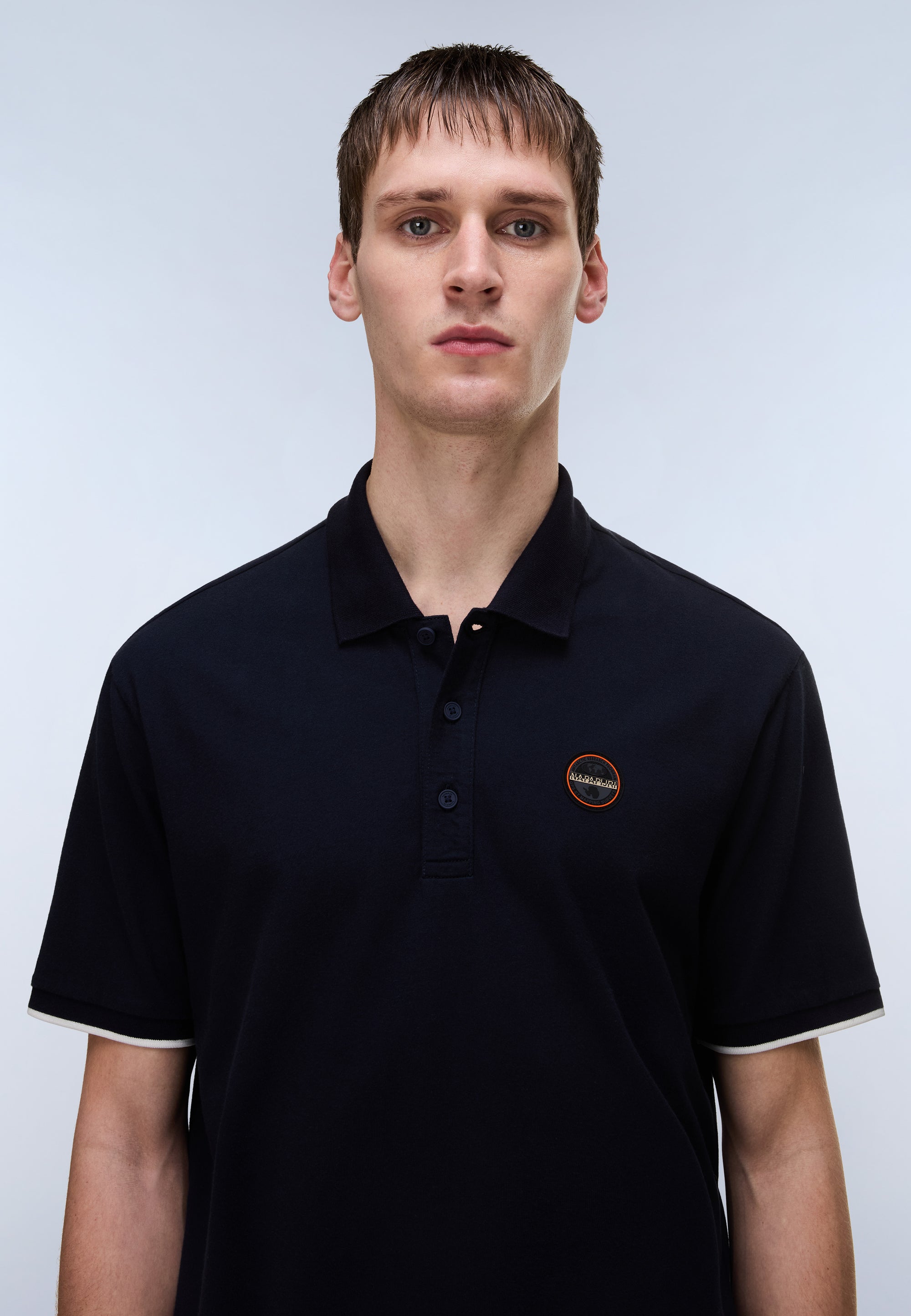 Napapijri Polo Badge Blu
